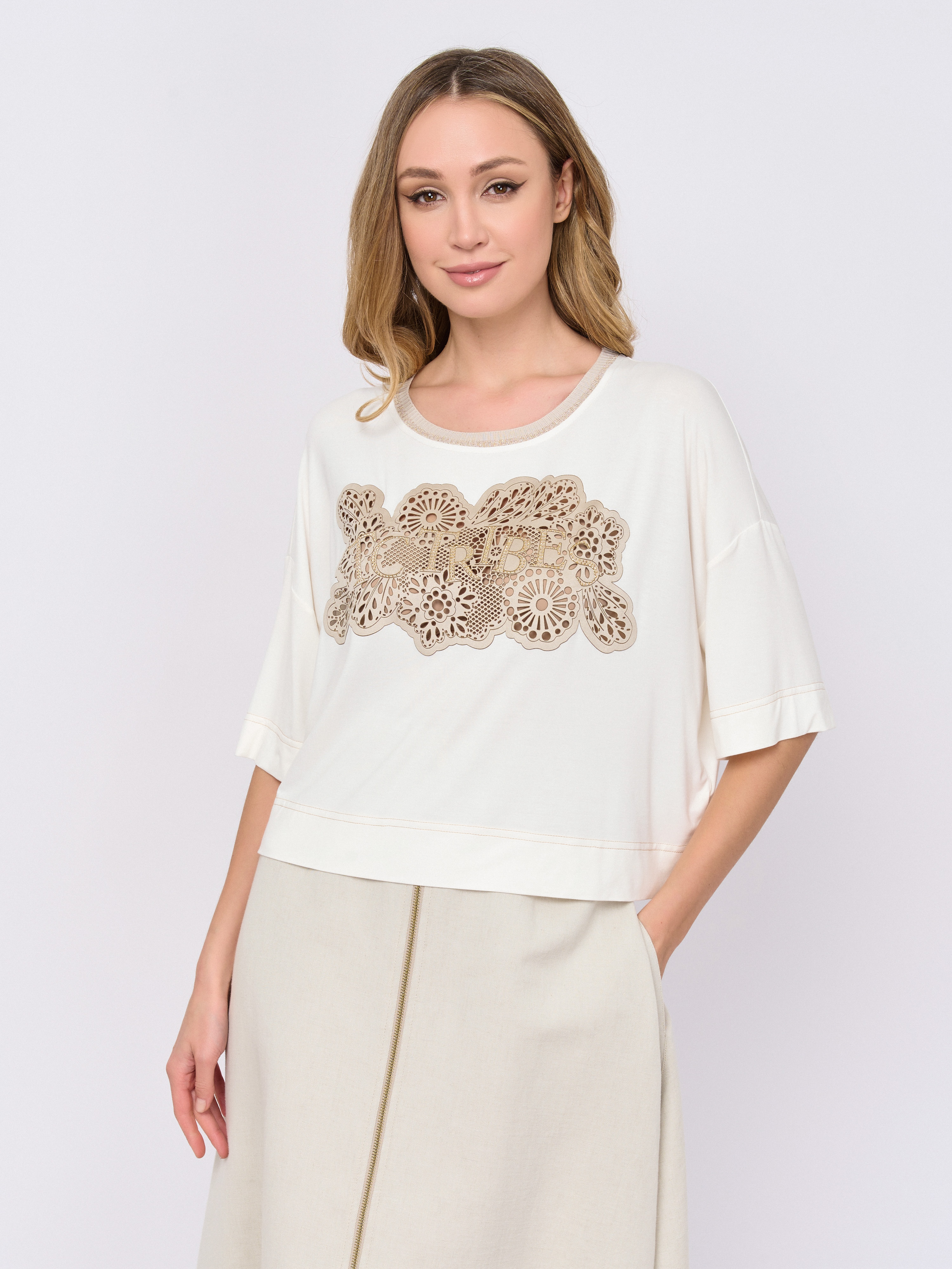 ЭB470/C/м/25-01 Блузка Tricot Chic