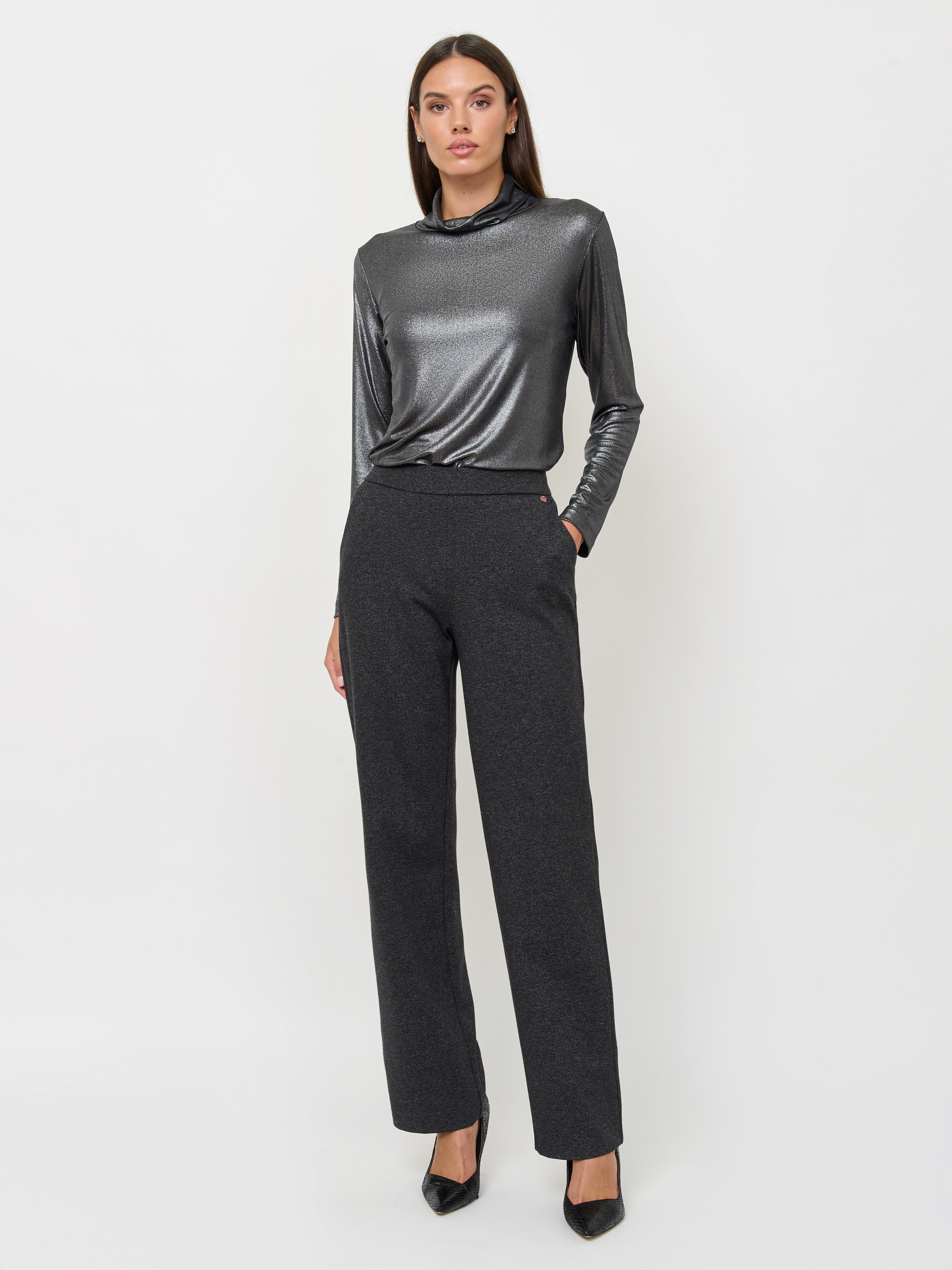 Э2243-19/67-04/м/24-02 Брюки тр. RELAXED by TONI