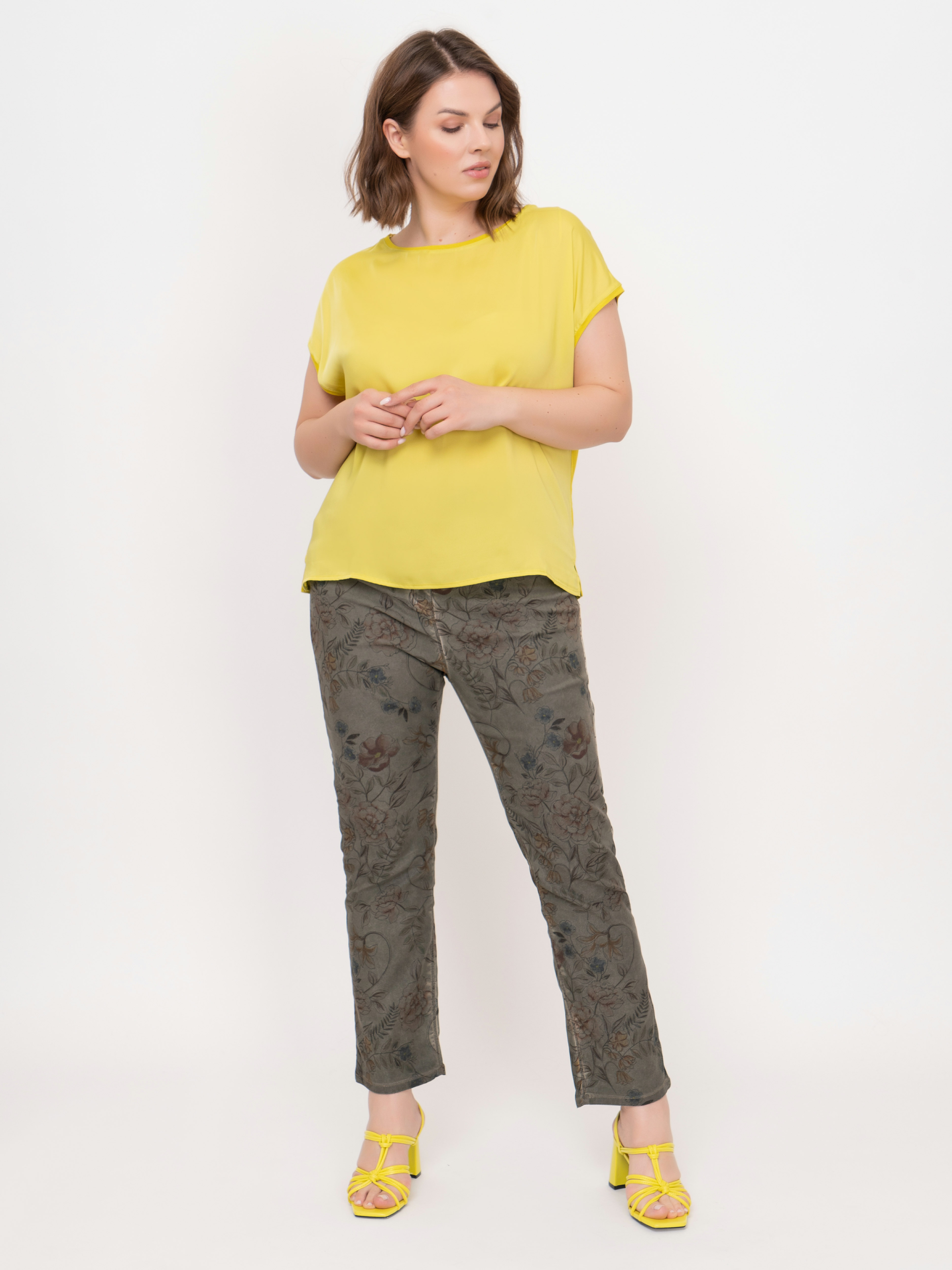 Э7130-121/21-01 Брюки джинсовые Franco Vello