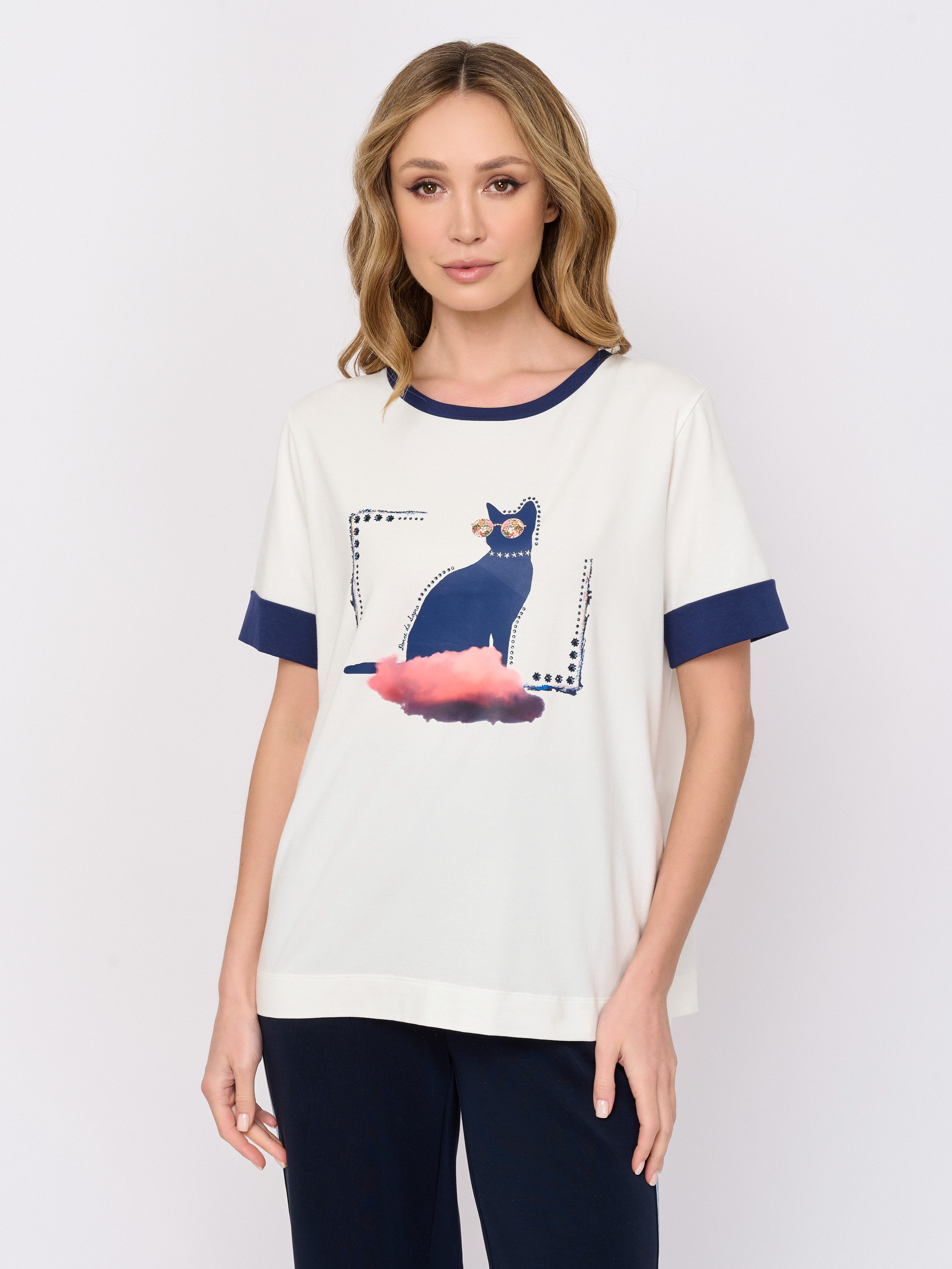 С26D4599/м/26-01 Блузка тр. DONNE DA SOGNO