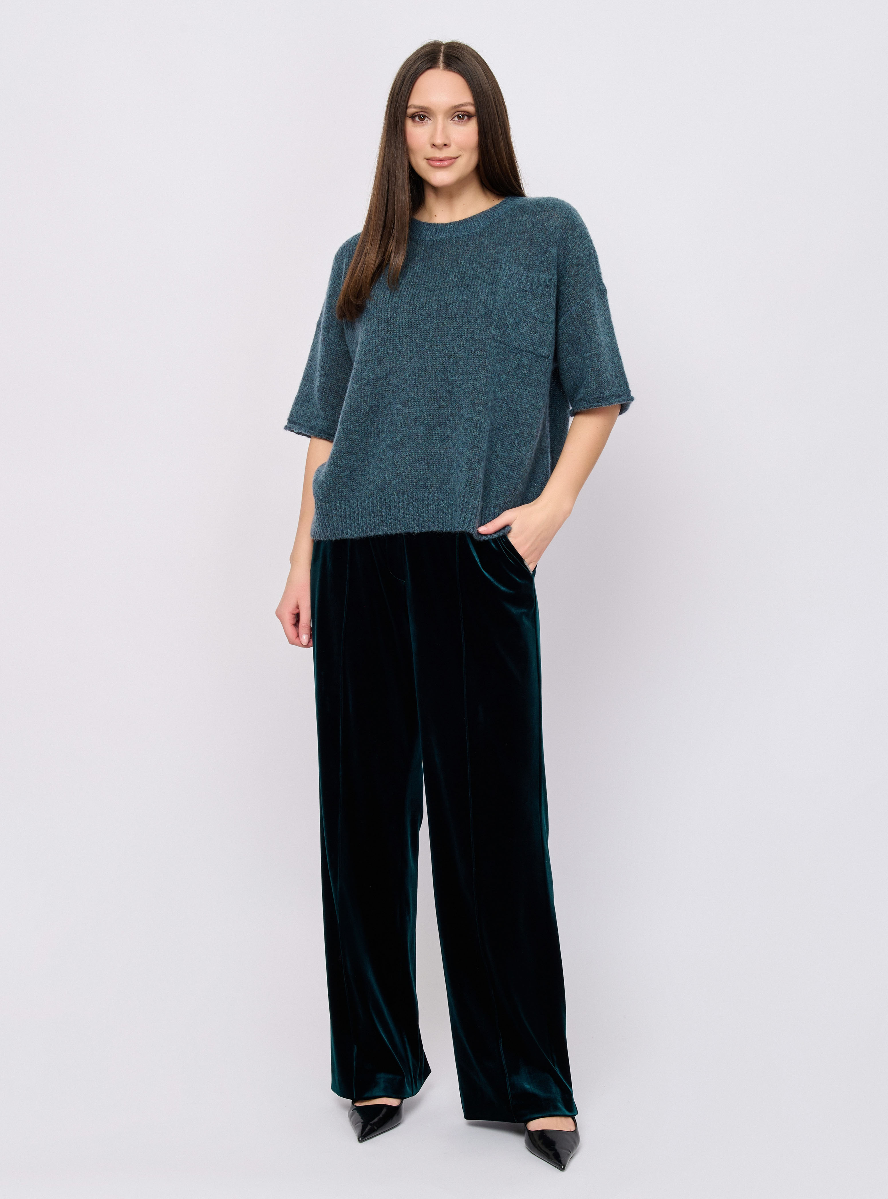 5122-227/26-02 Джемпер вязаный Franco Vello