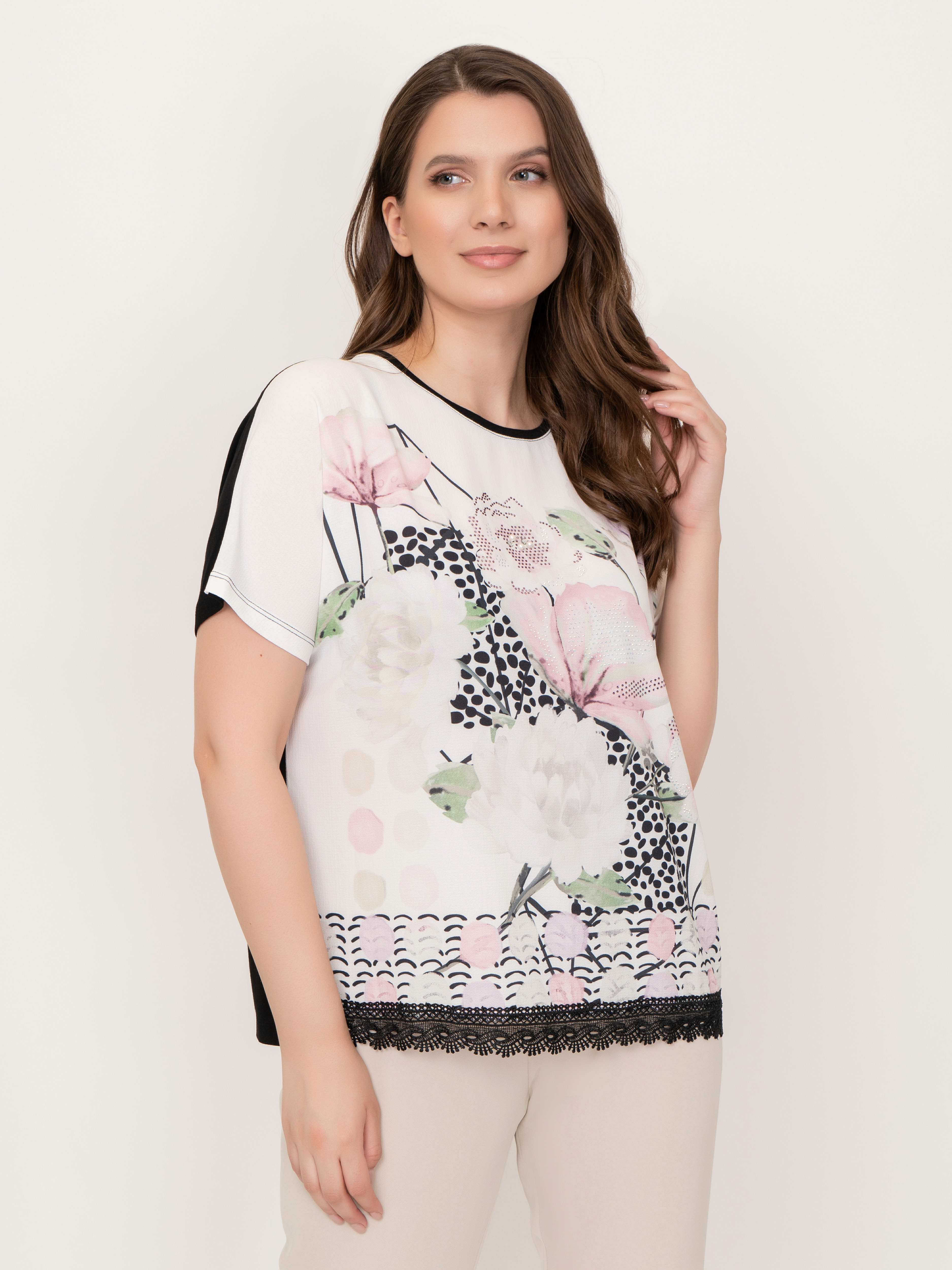 Э2197-121/21-01 Блуза тр. Franco Vello