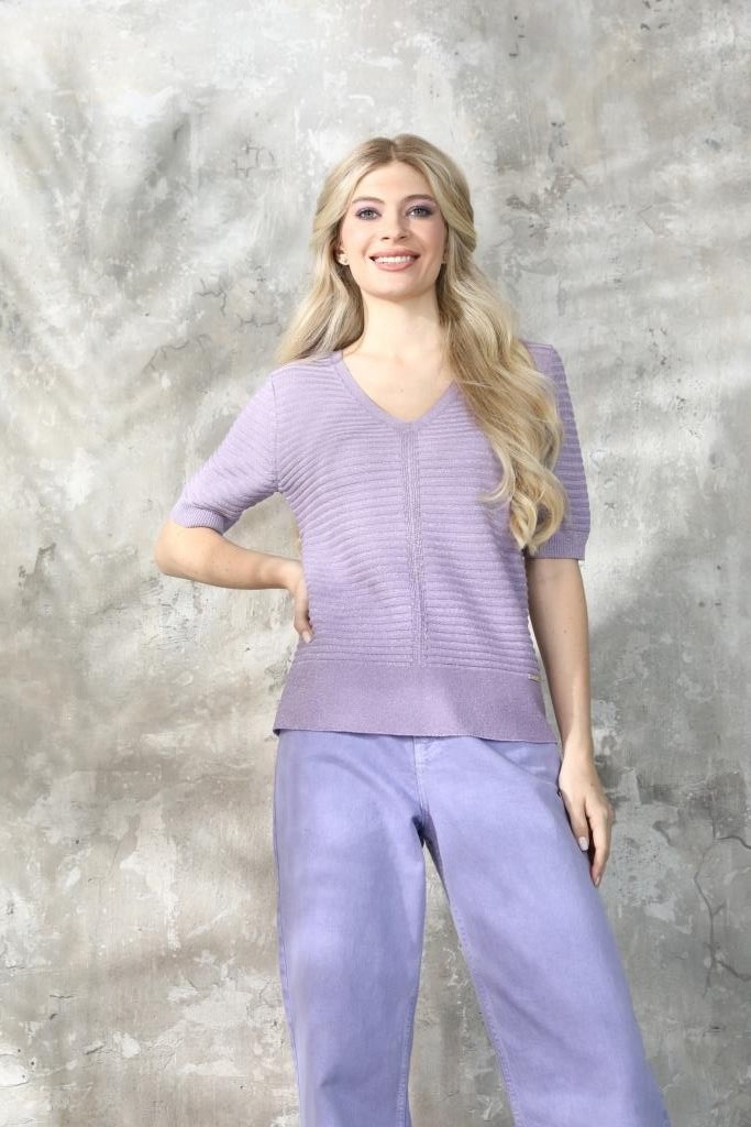 ОБ-5443-123/23-01 Пуловер вязаный Franco Vello