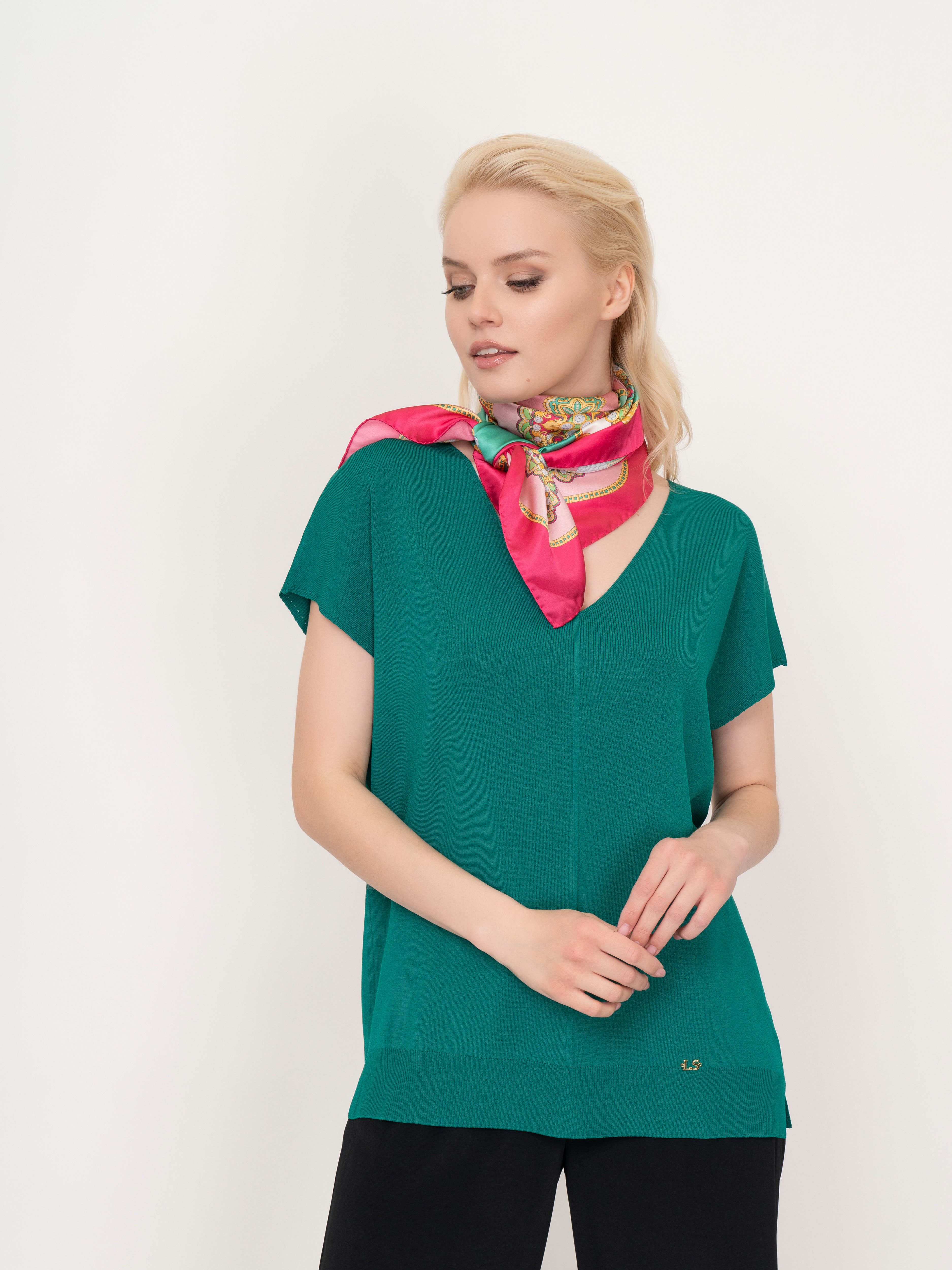 ЭCAPITOLI/21-01 Пуловер Luisa Spagnoli