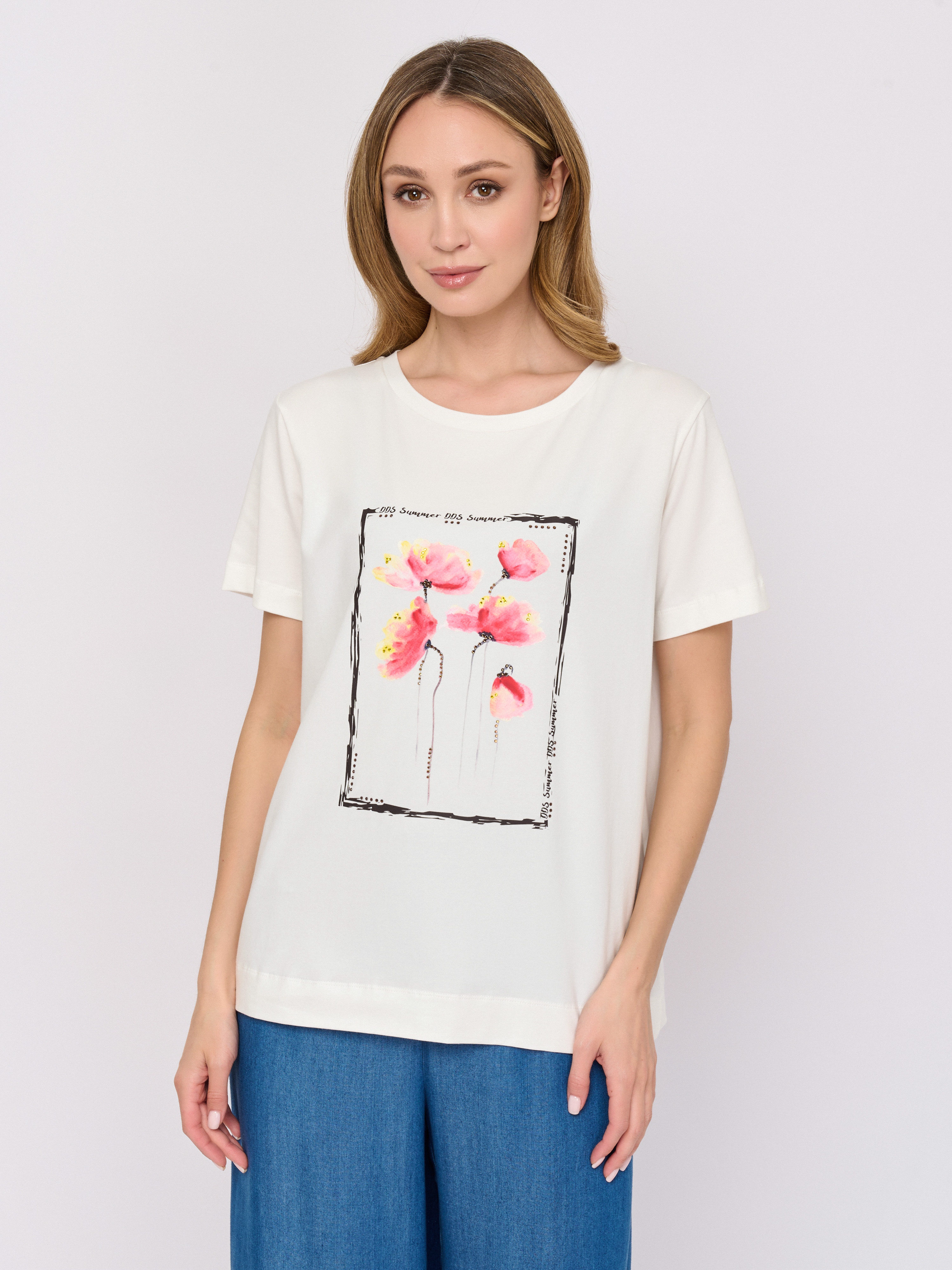 С26D4602/м/26-01 Блузка тр. DONNE DA SOGNO