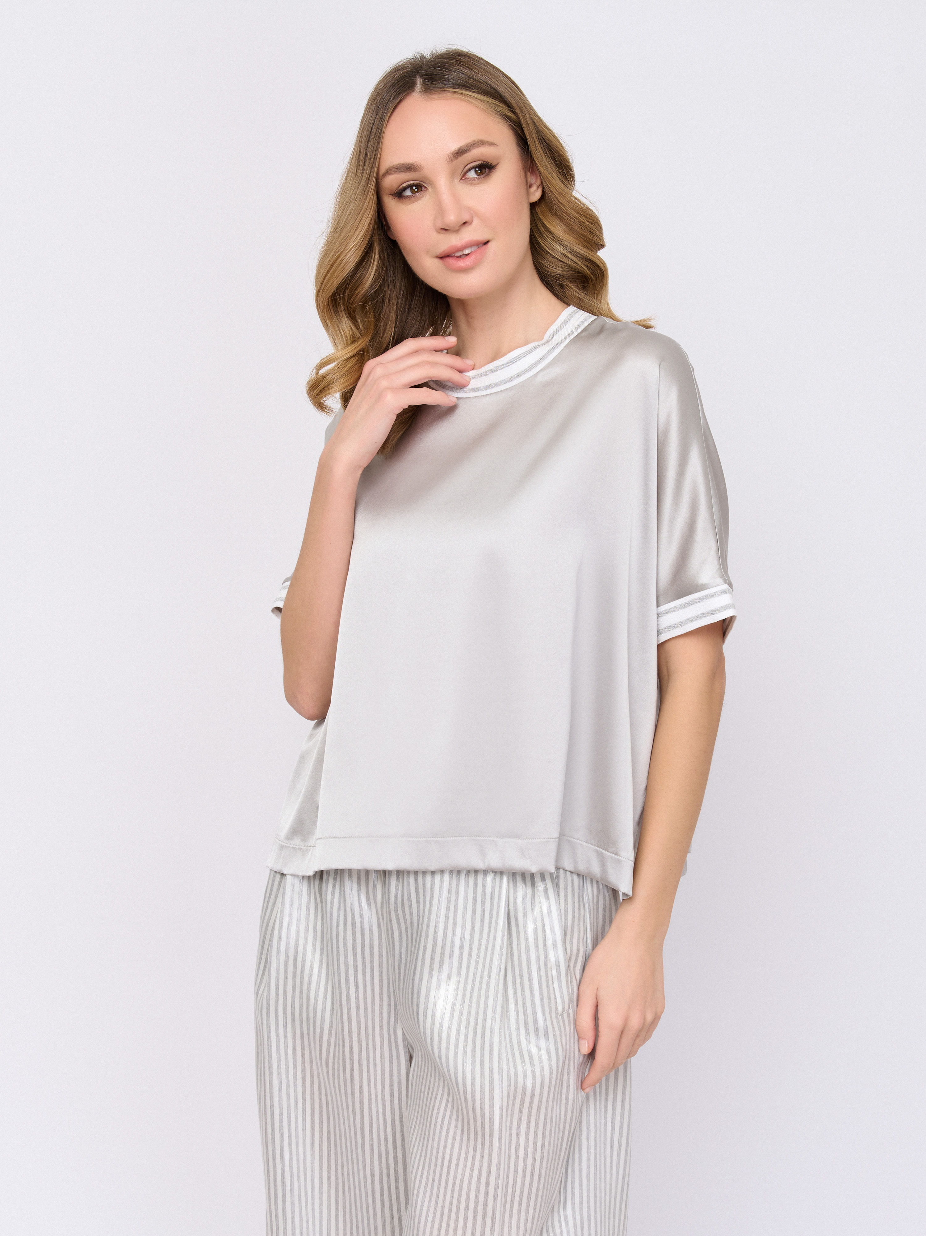 ЭD361221G/м/25-01 Блузка PANICALE