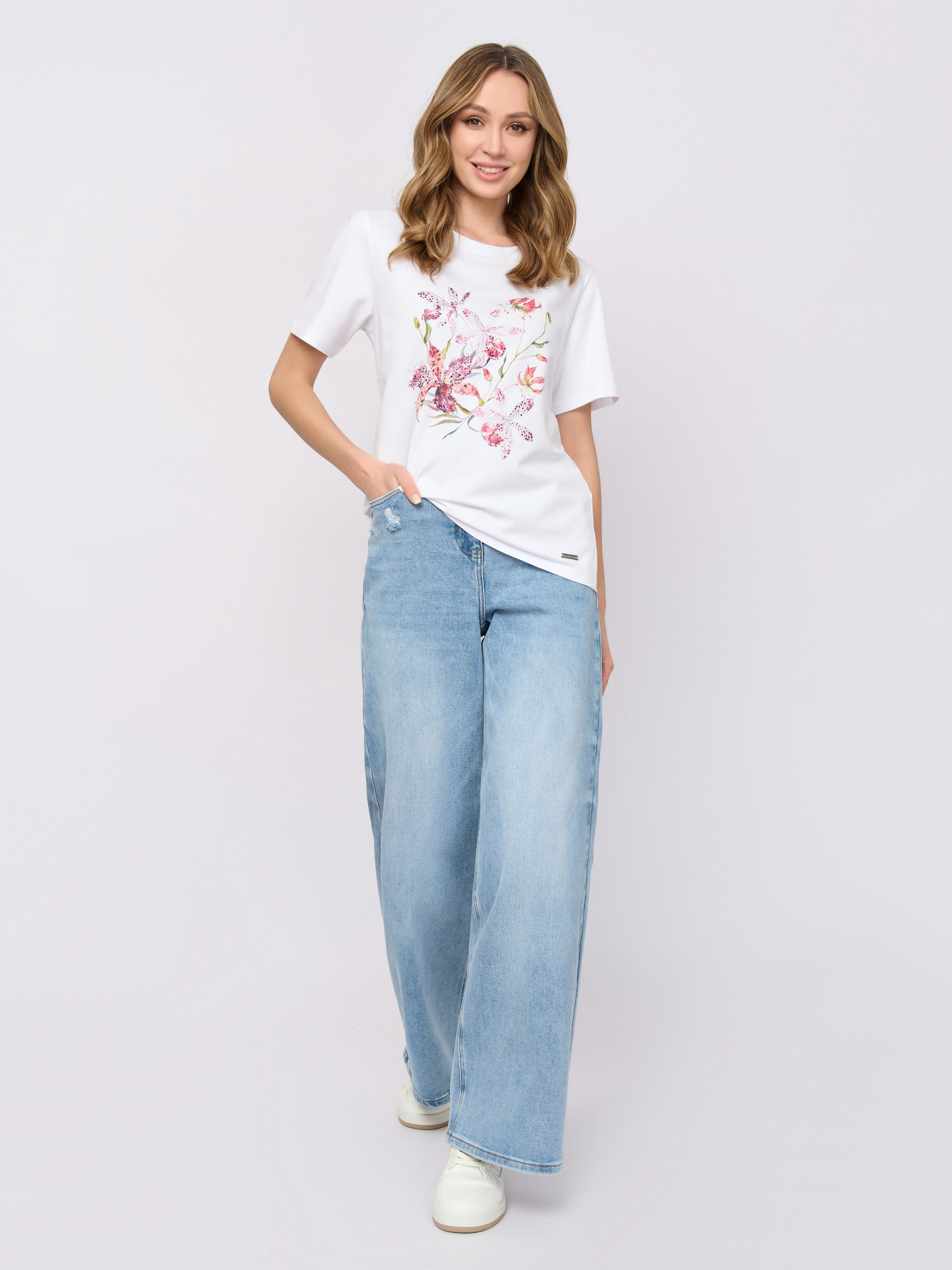 Э2215-126/м/26-01 Блузка тр. Franco Vello