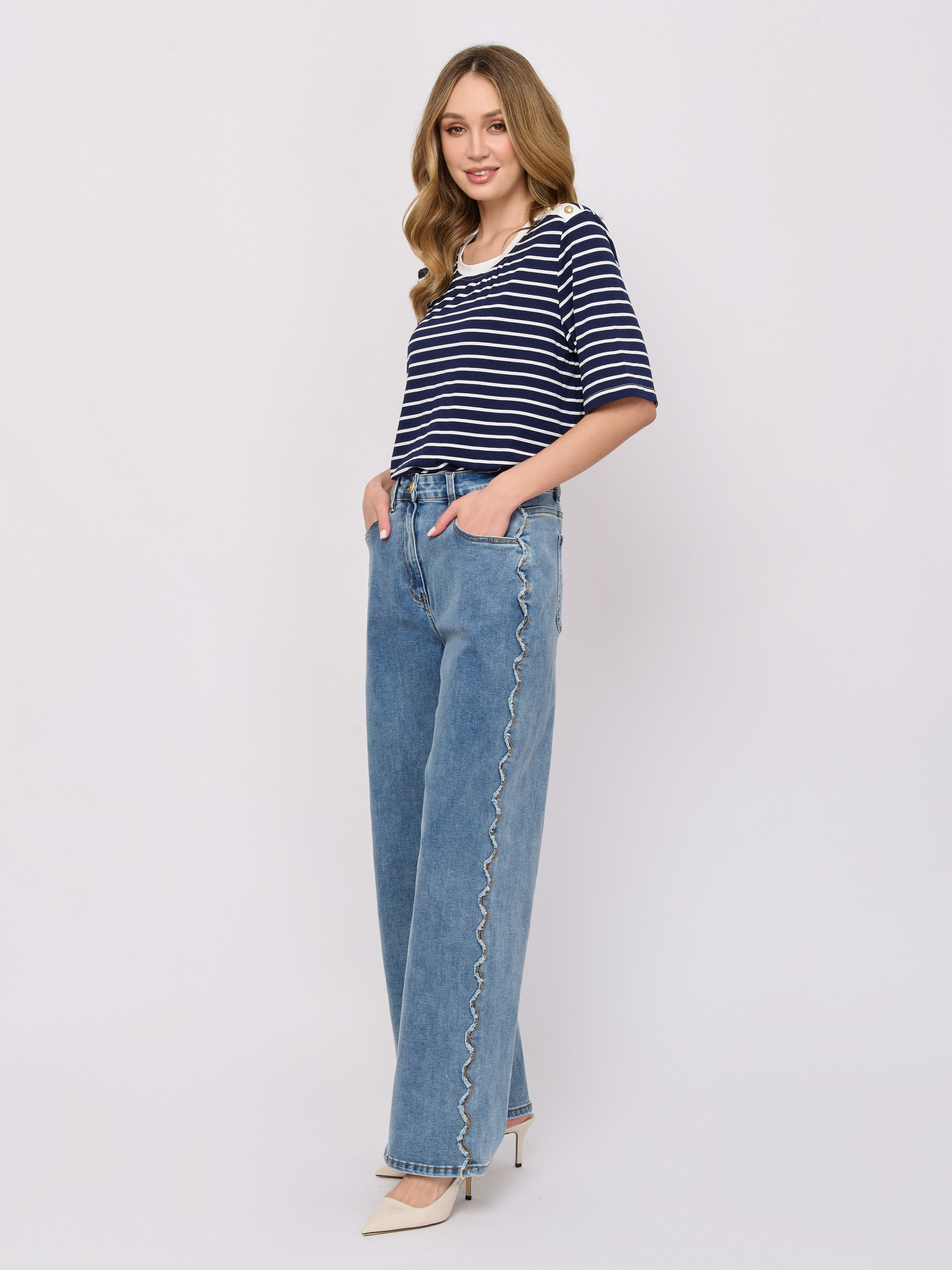 СVEP200/м/26-01 Брюки джинсовые LEO & UGO