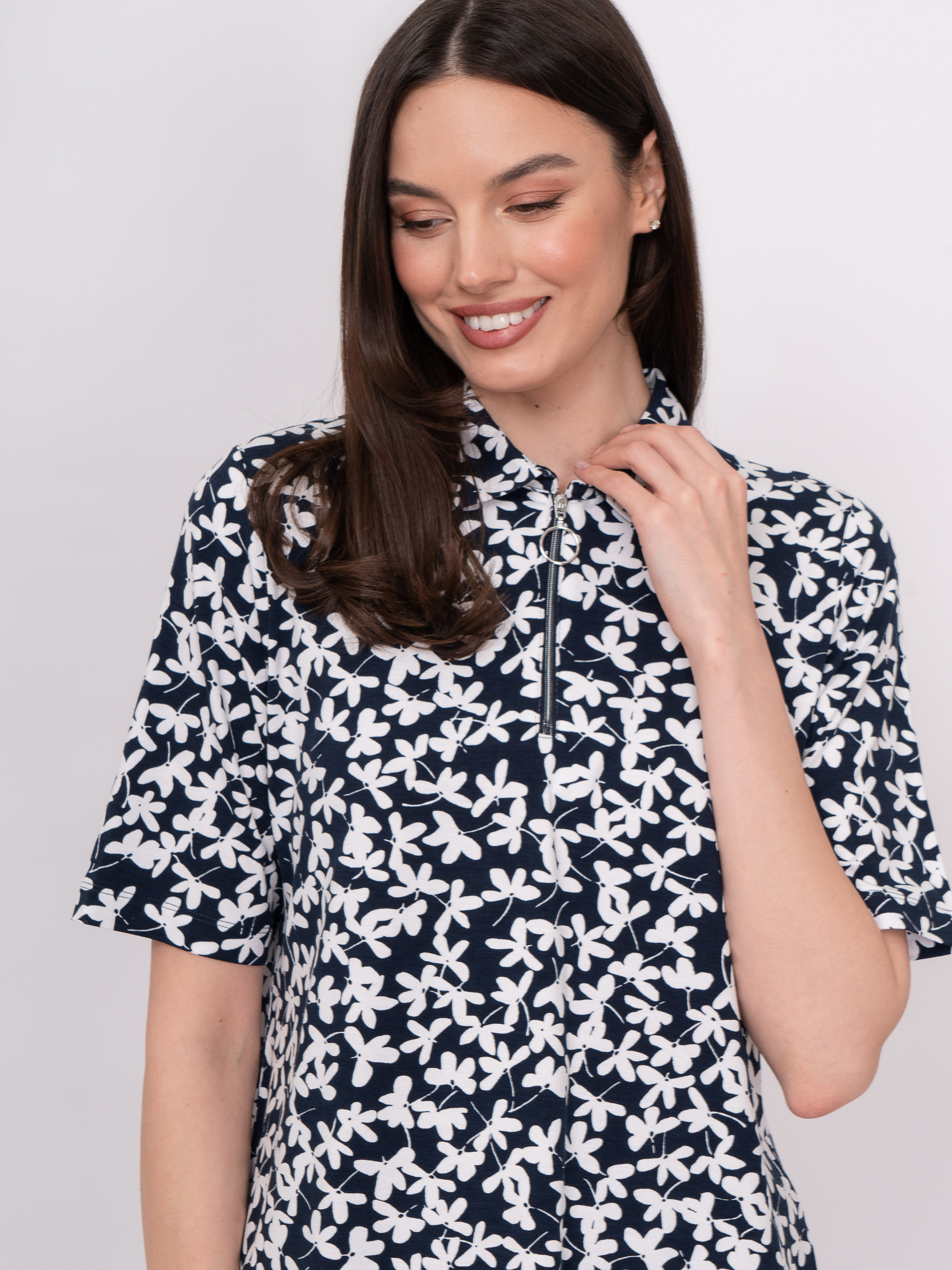 Э321351/22-01 Пуловер (с воротом поло) Rabe