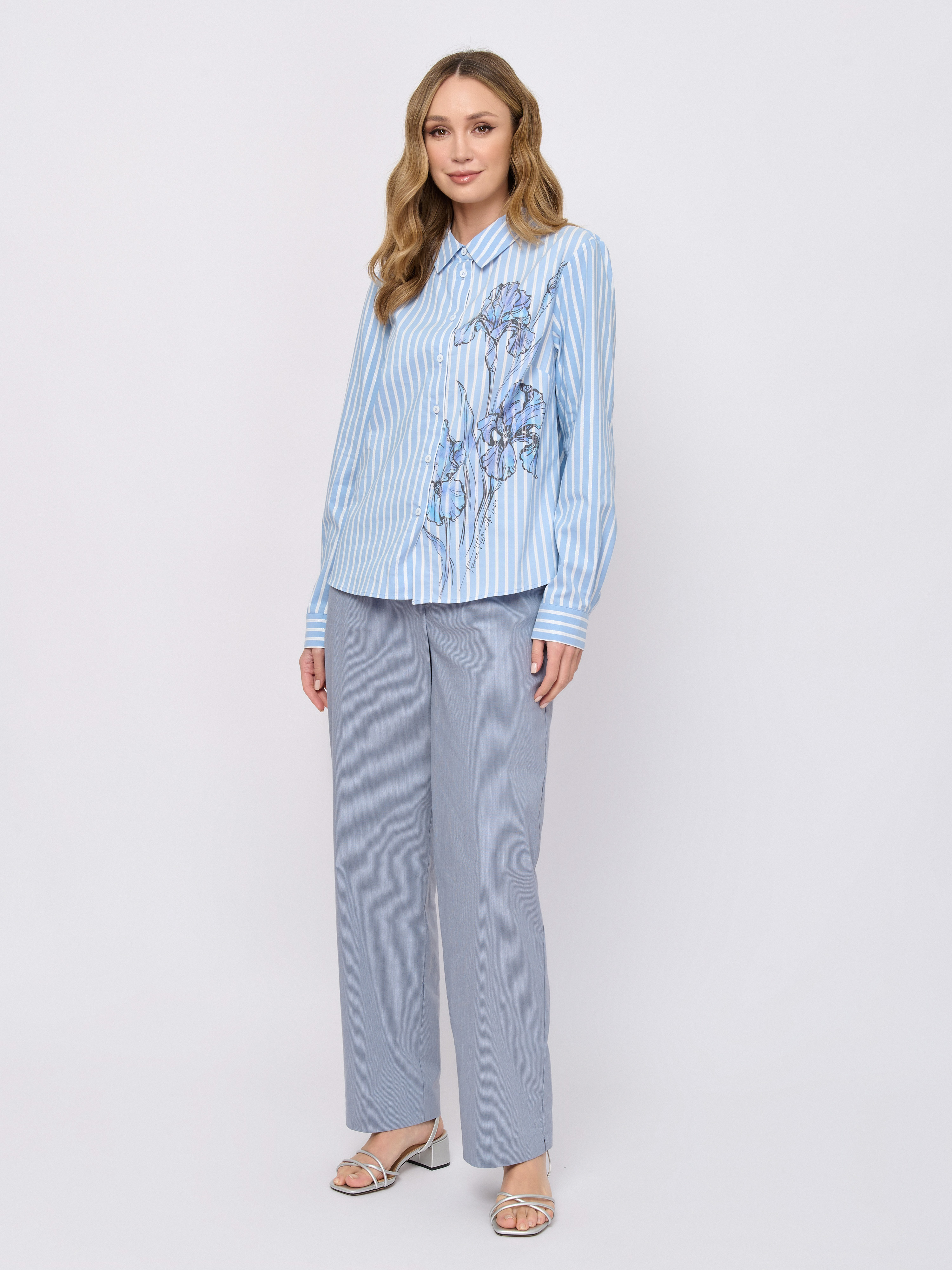 Э7867-126/м/26-01 Брюки Franco Vello