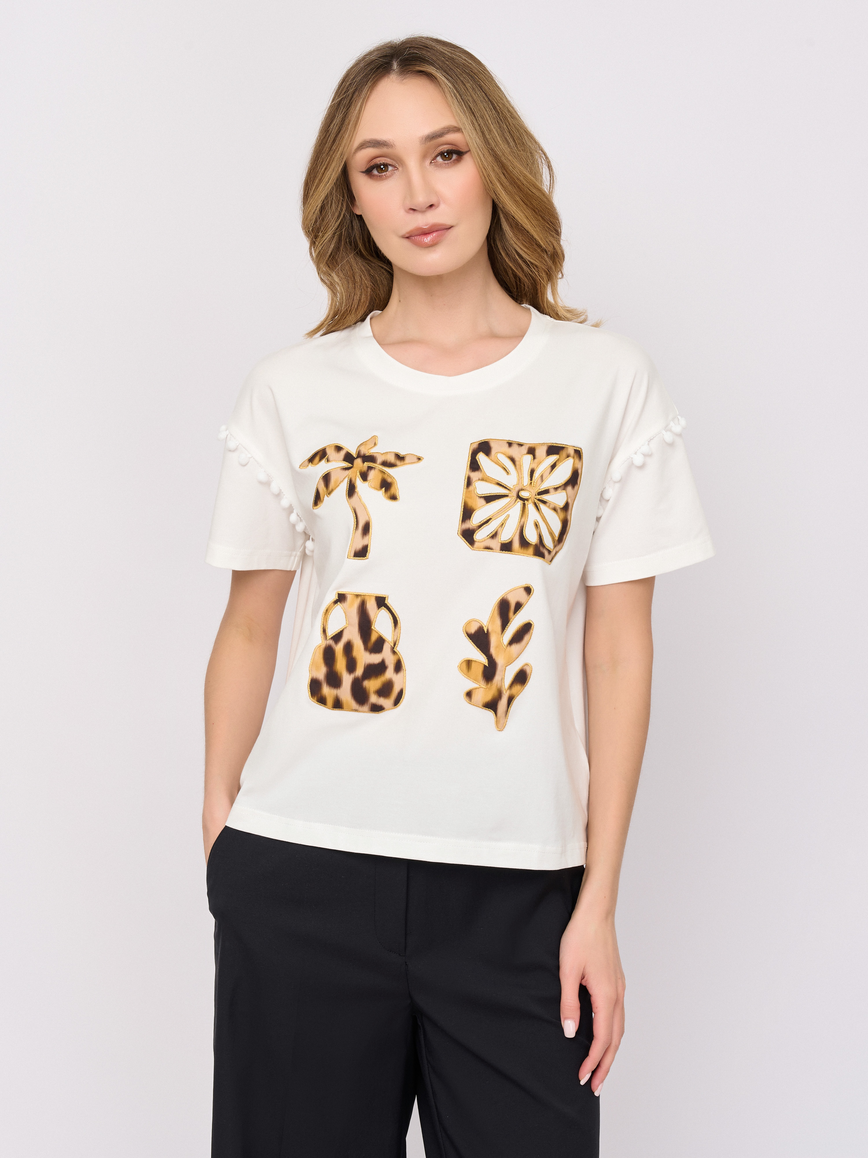 СTEP473/м/26-01 Блузка тр. LEO & UGO