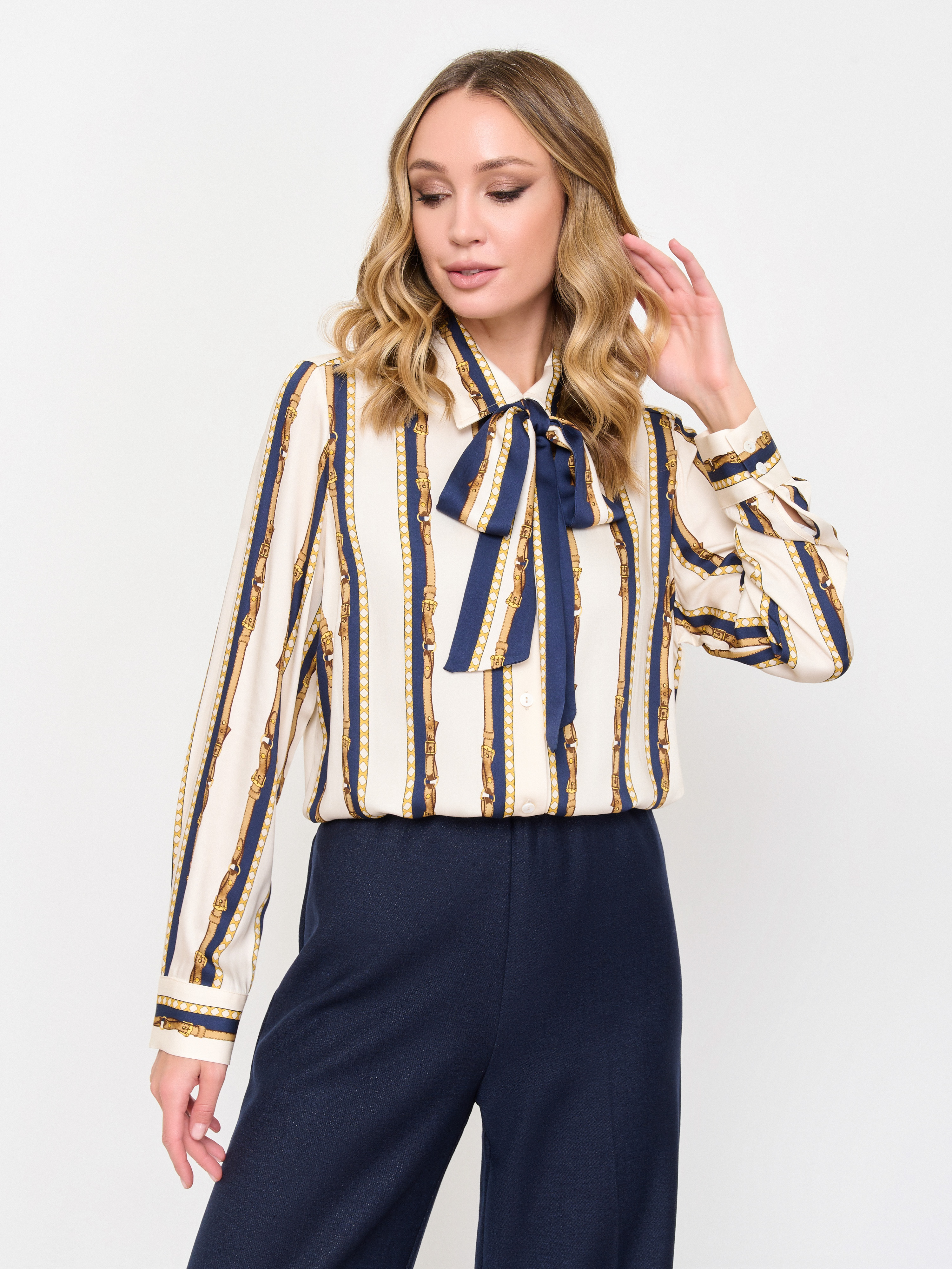 ЭMEDA 446/м/24-02 Блуза Moretti