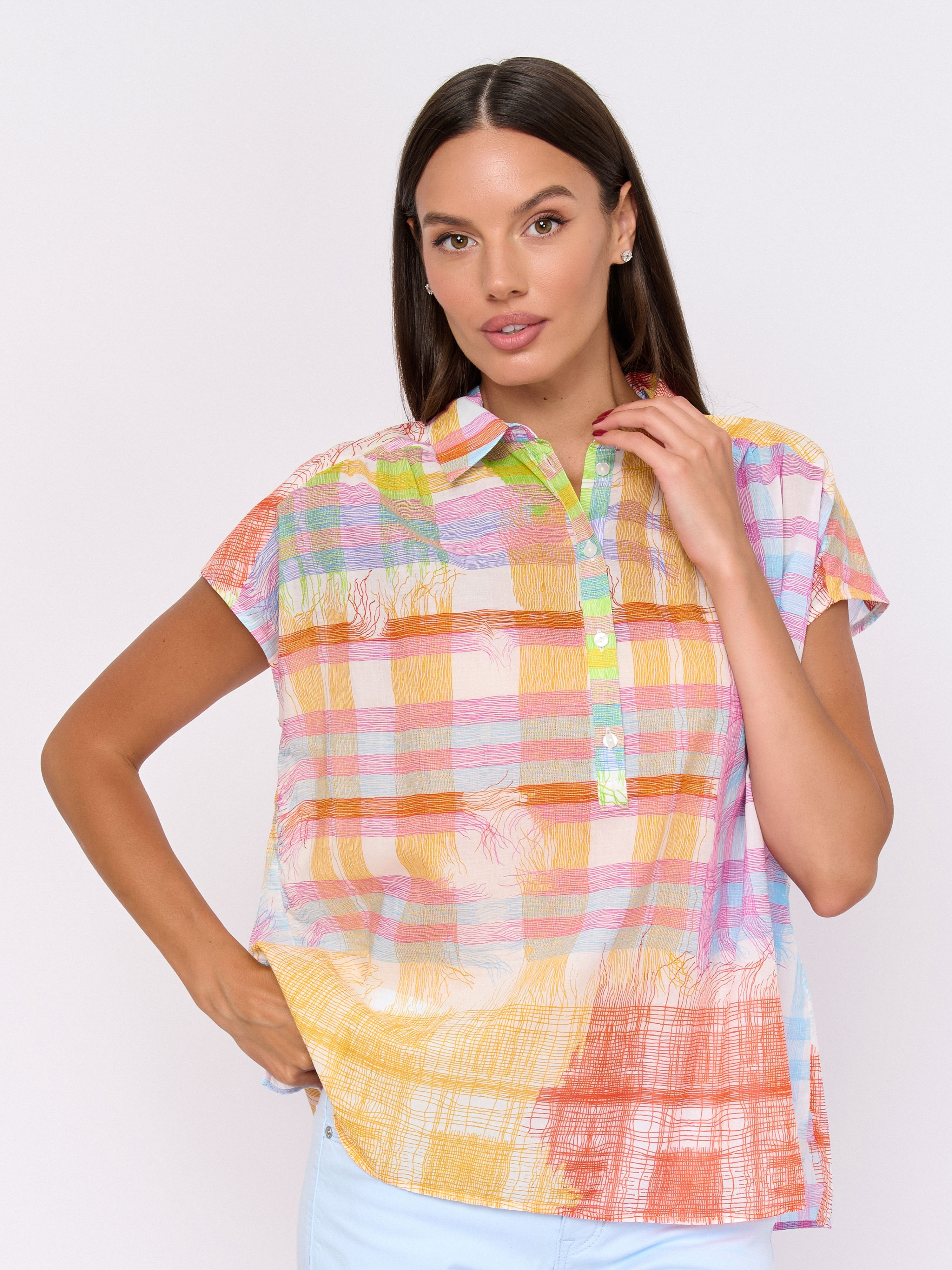 Э52-2354-7042/м/25-01 Блузка Elisa.And.Me