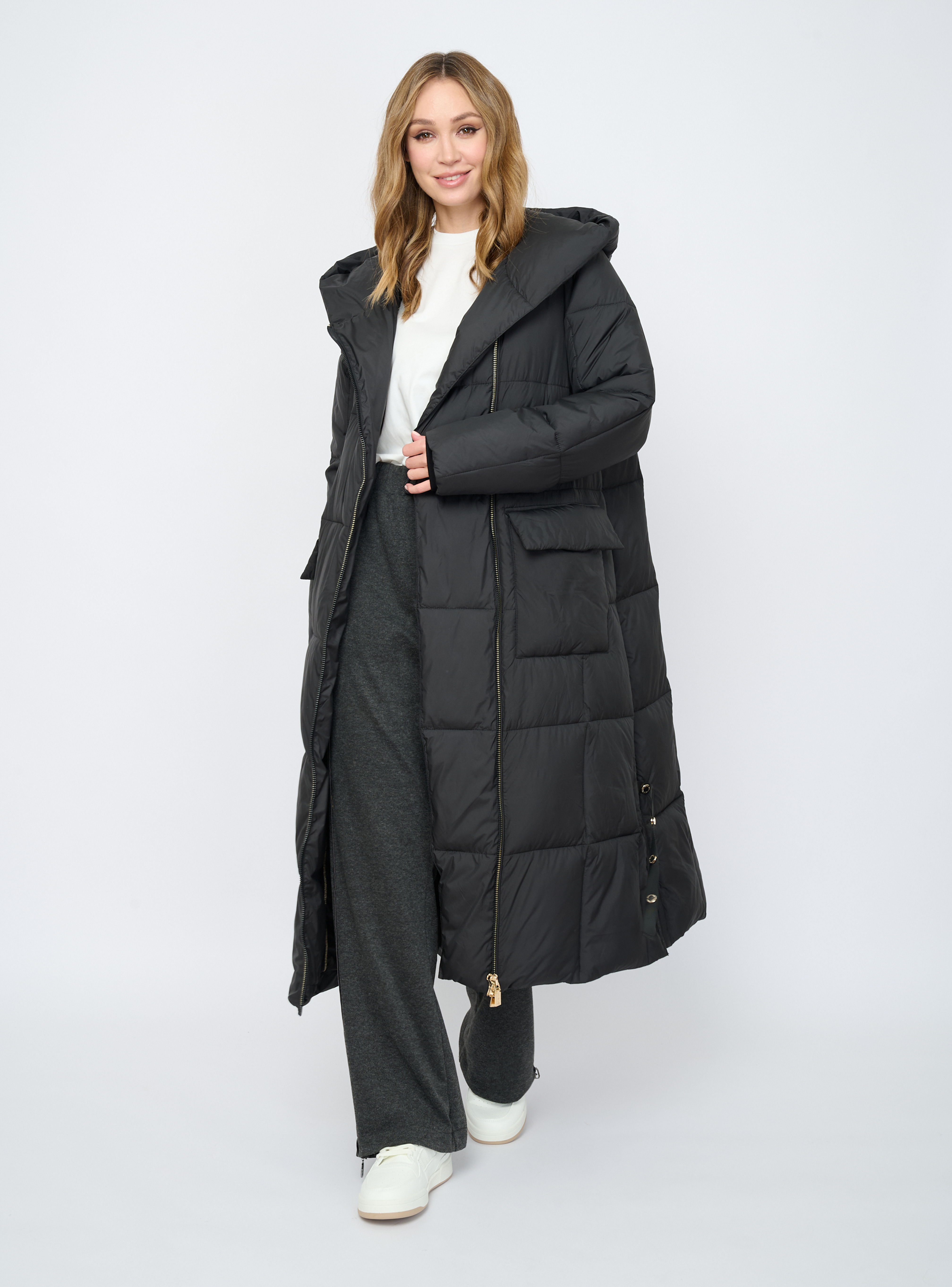 3946-227/26-02 Пальто утепленное Franco Vello