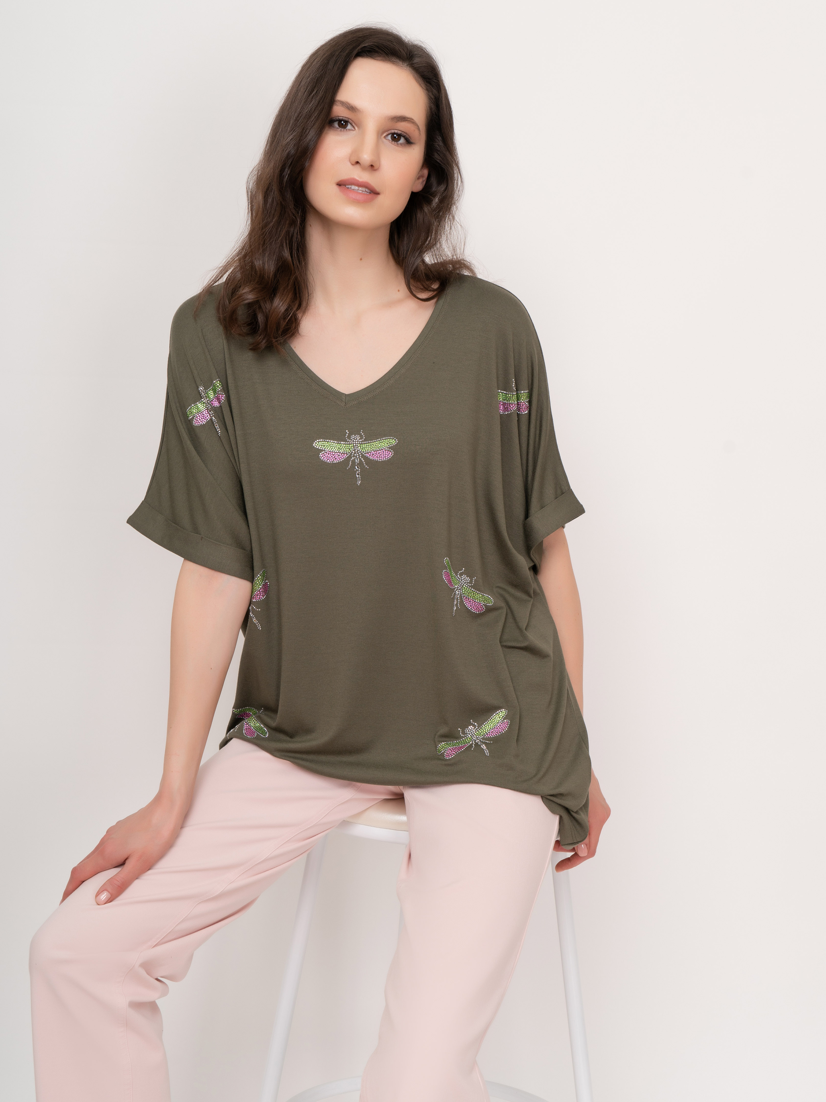 Э77583/22-01 Пуловер KAZEE