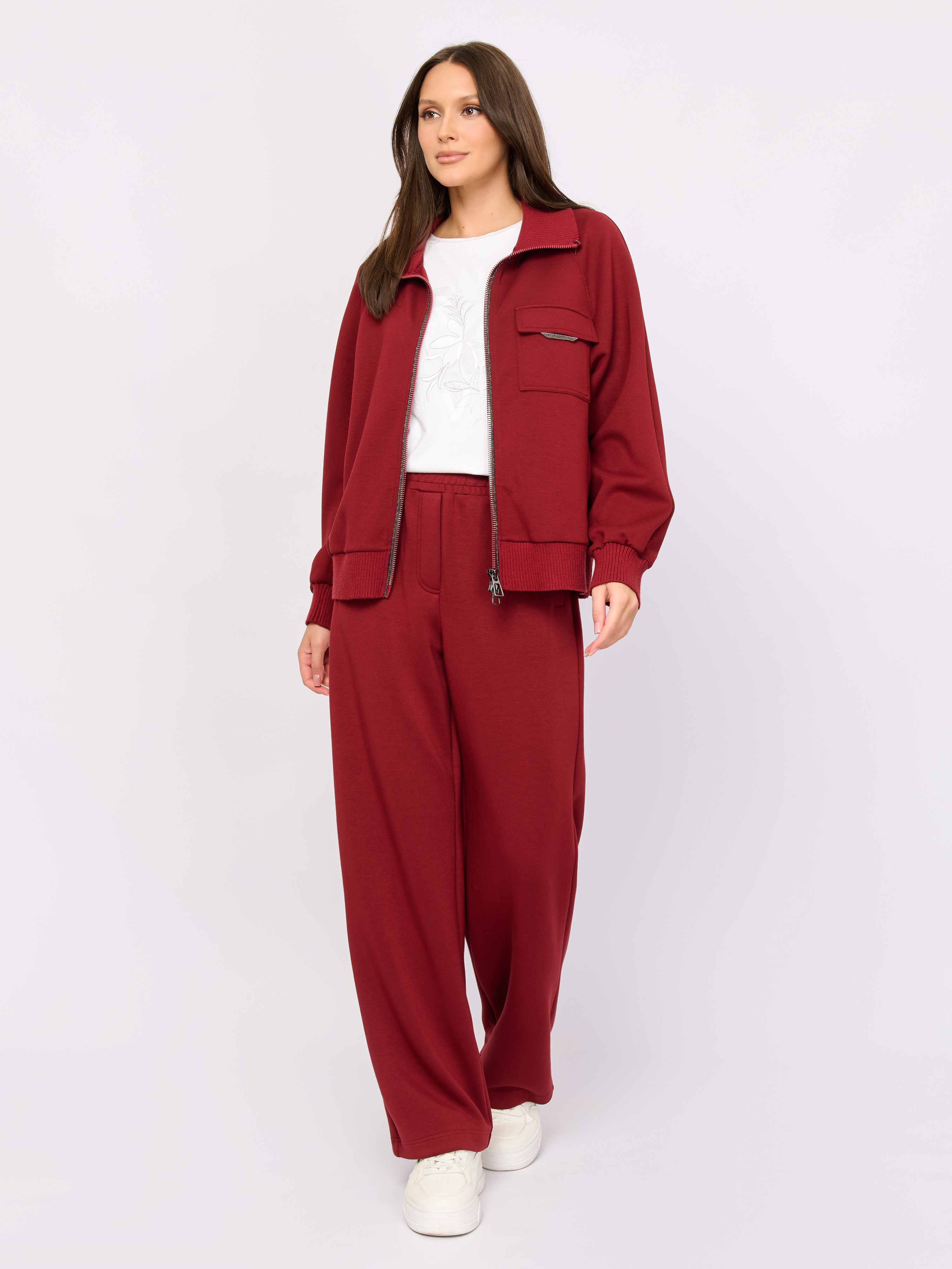 Э7940-227/м/26-02 Брюки трикотажные Franco Vello