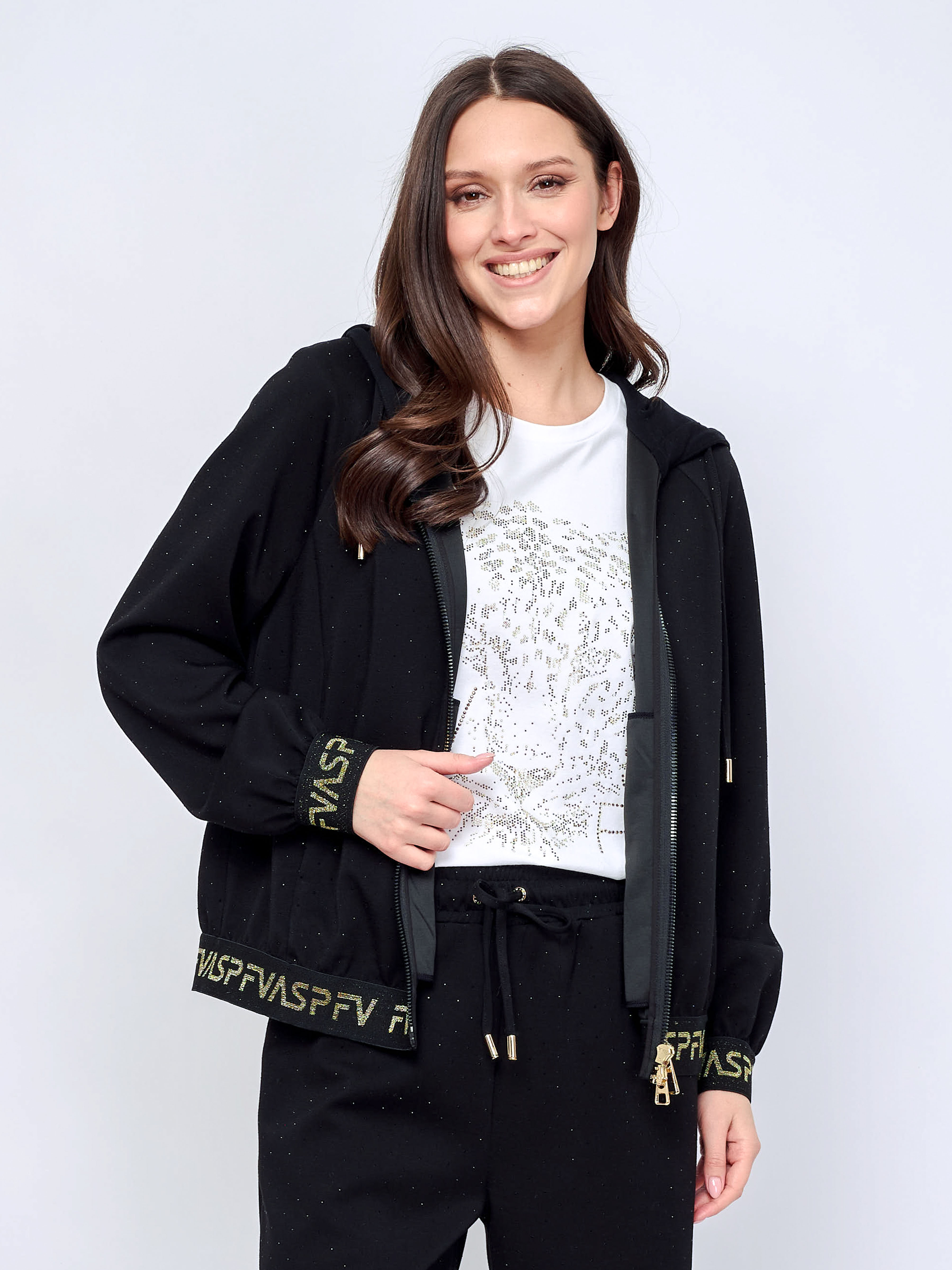 6302-227/26-02 Жакет на молнии Franco Vello