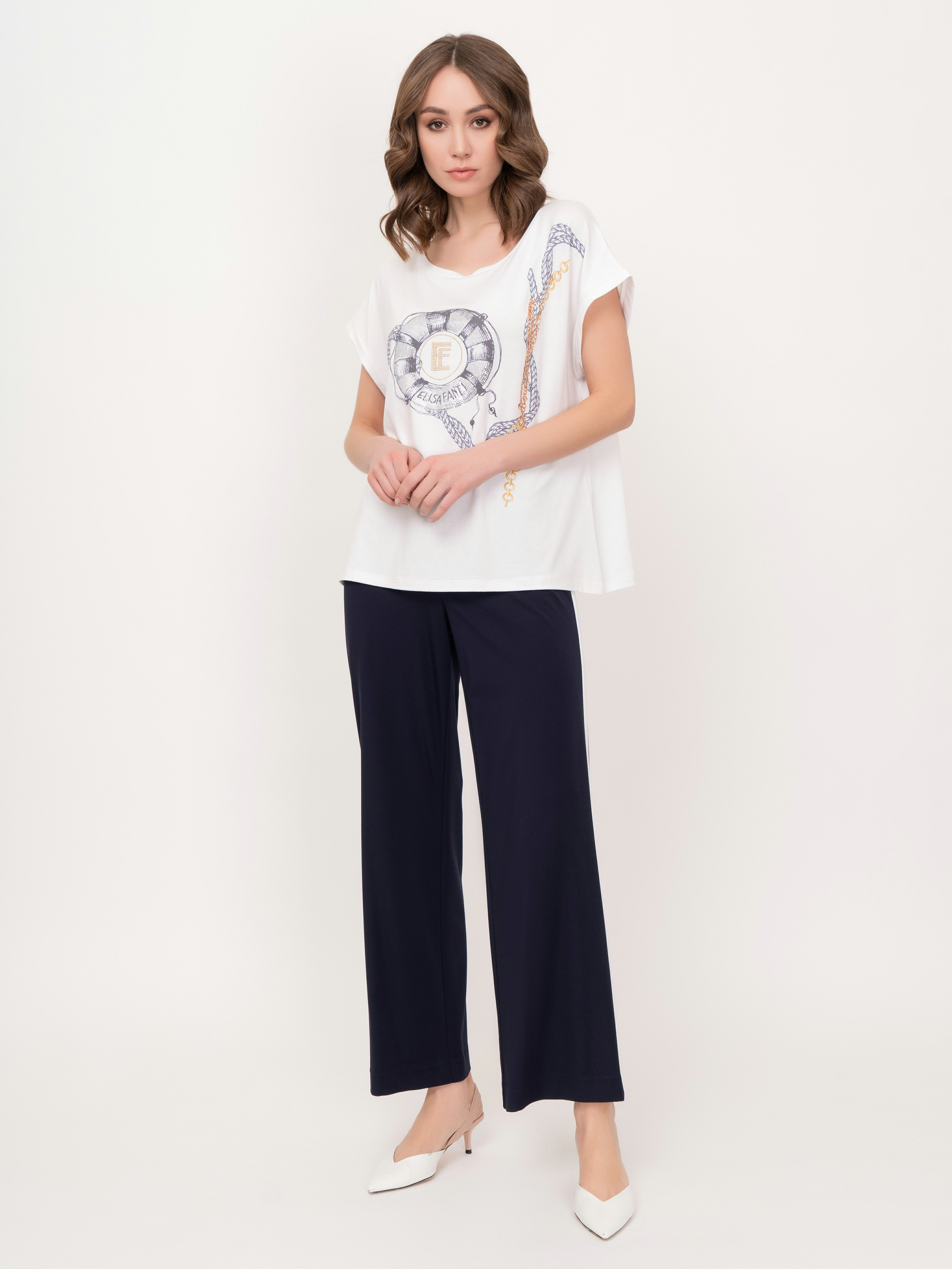 Э5P327/21-01 Брюки Elisa Fanti