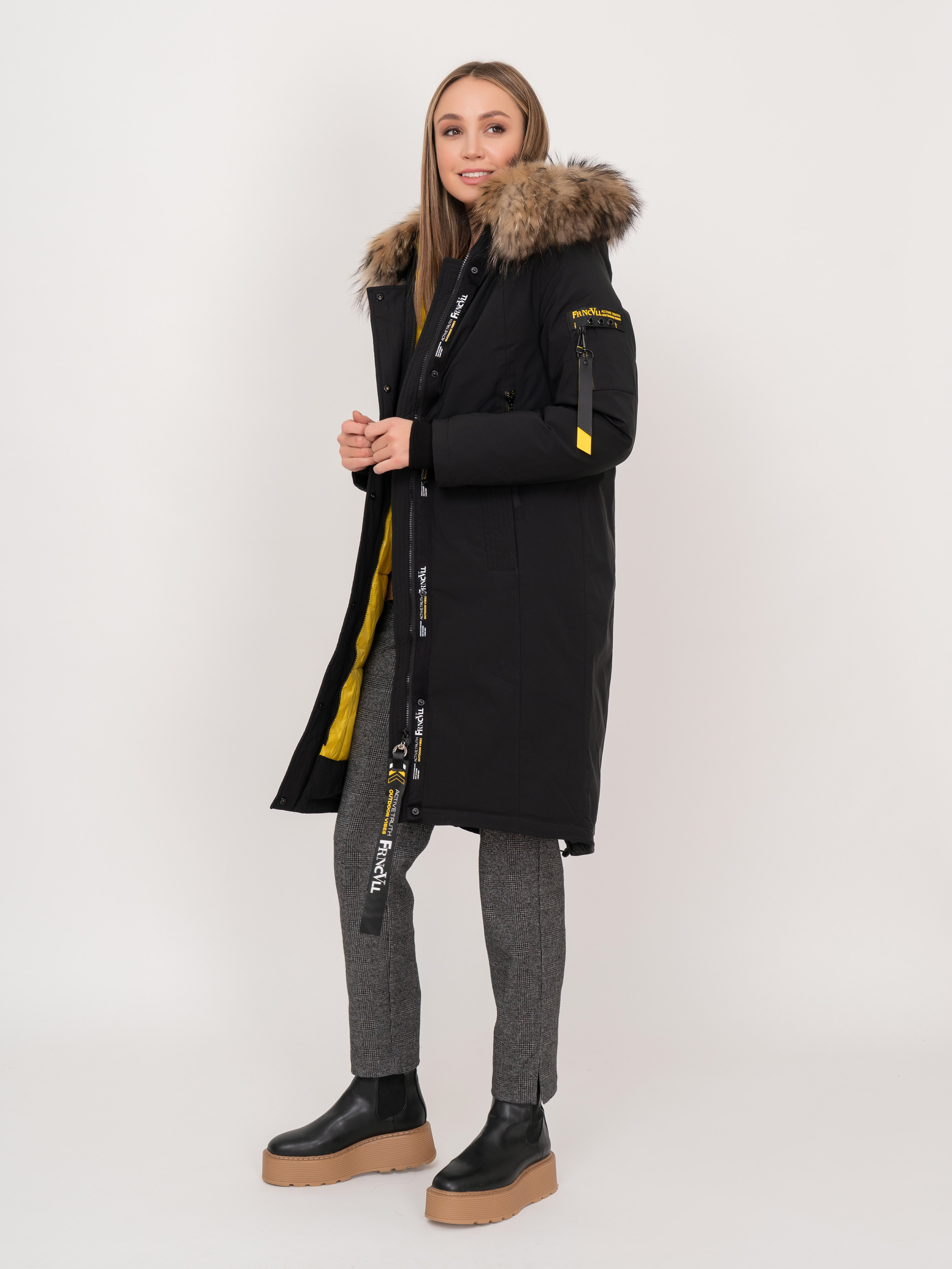 Э3203-222/м/21-02 Пальто утепленное Franco Vello