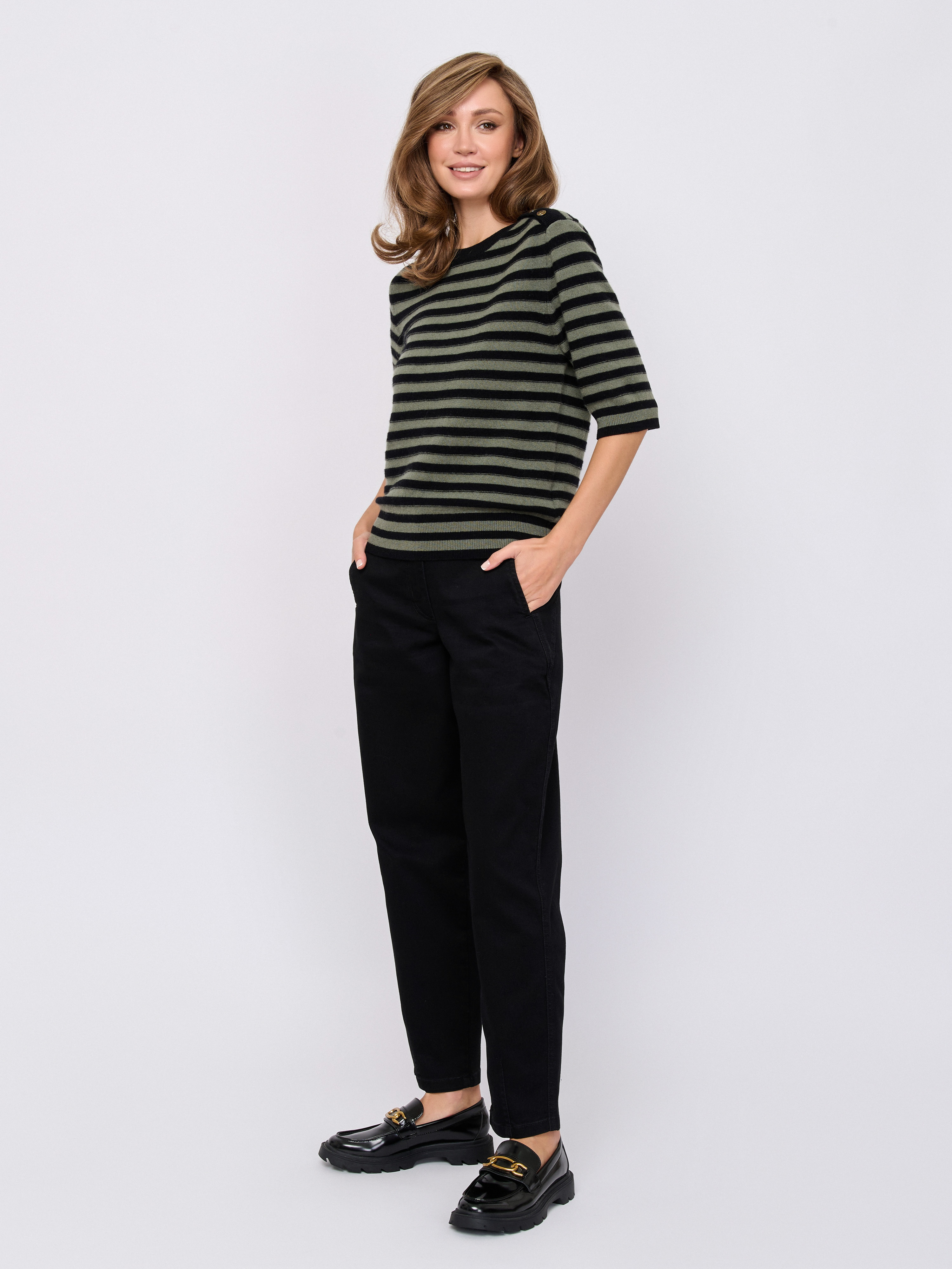 Э7840-226/м/25-02 Брюки джинсовые Franco Vello