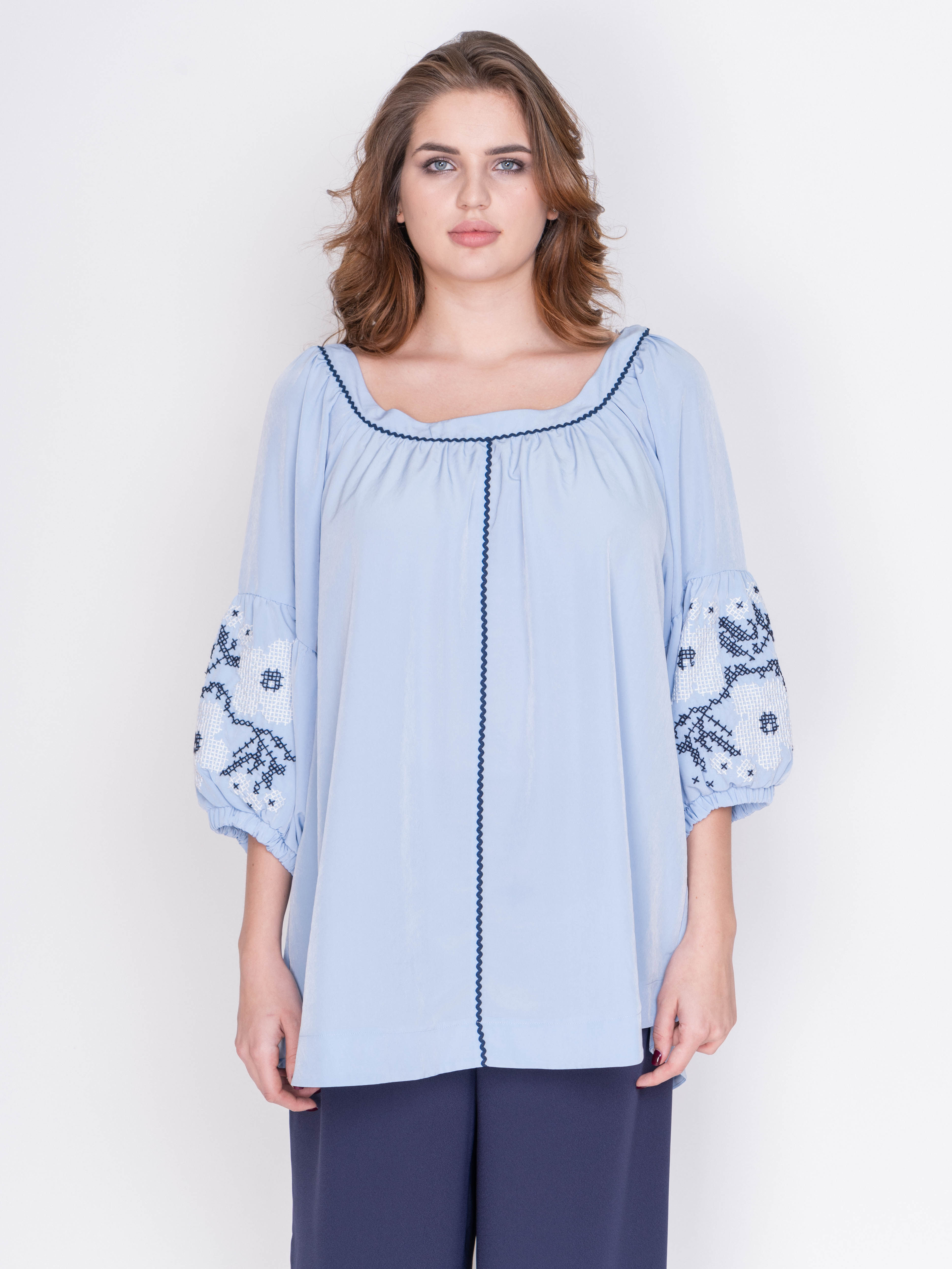 Э711.1021/19-01 Блуза Mat Fashion