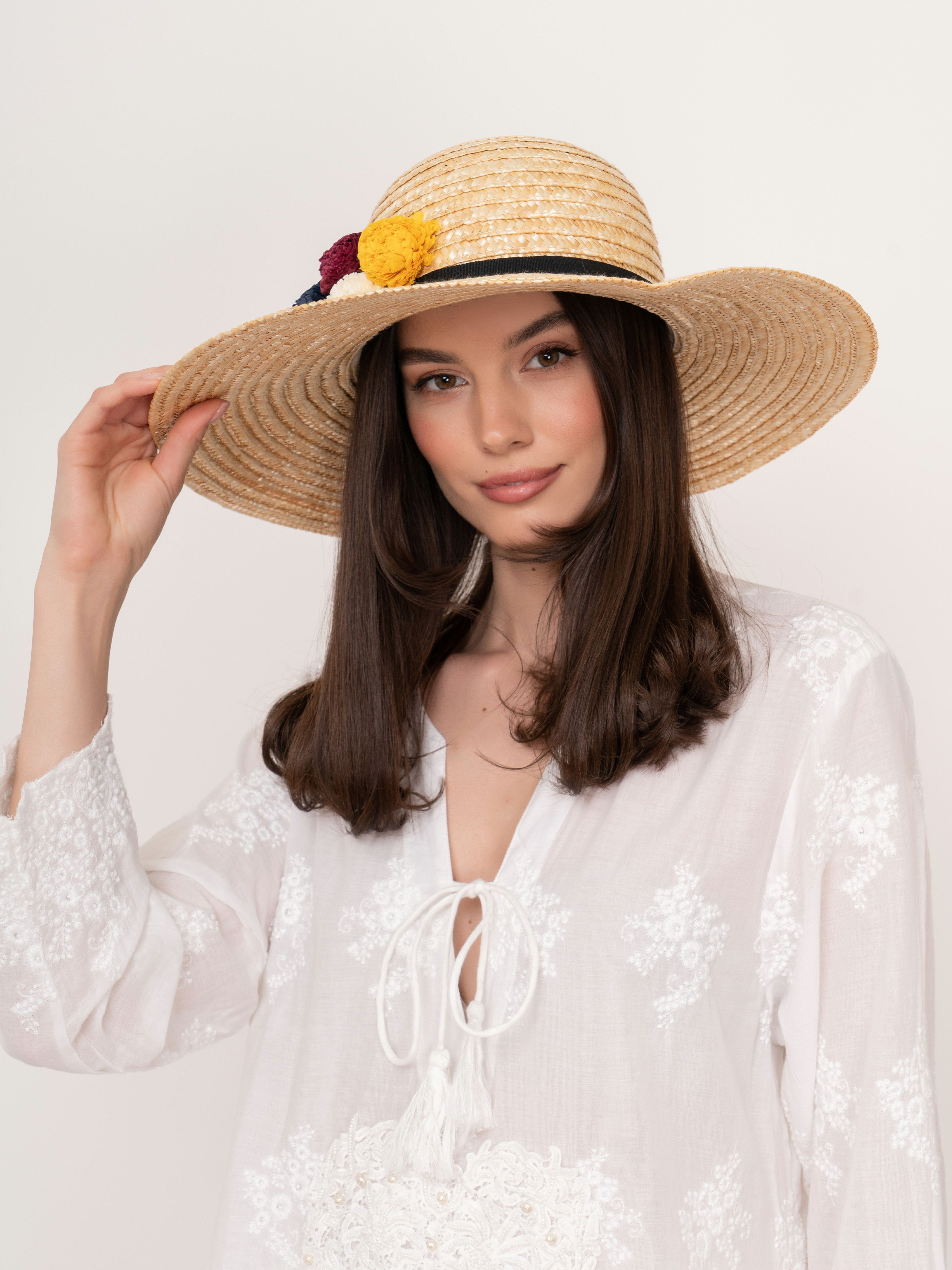 ЭGL68-1 beige/22-01 Шляпа A.Fabretti