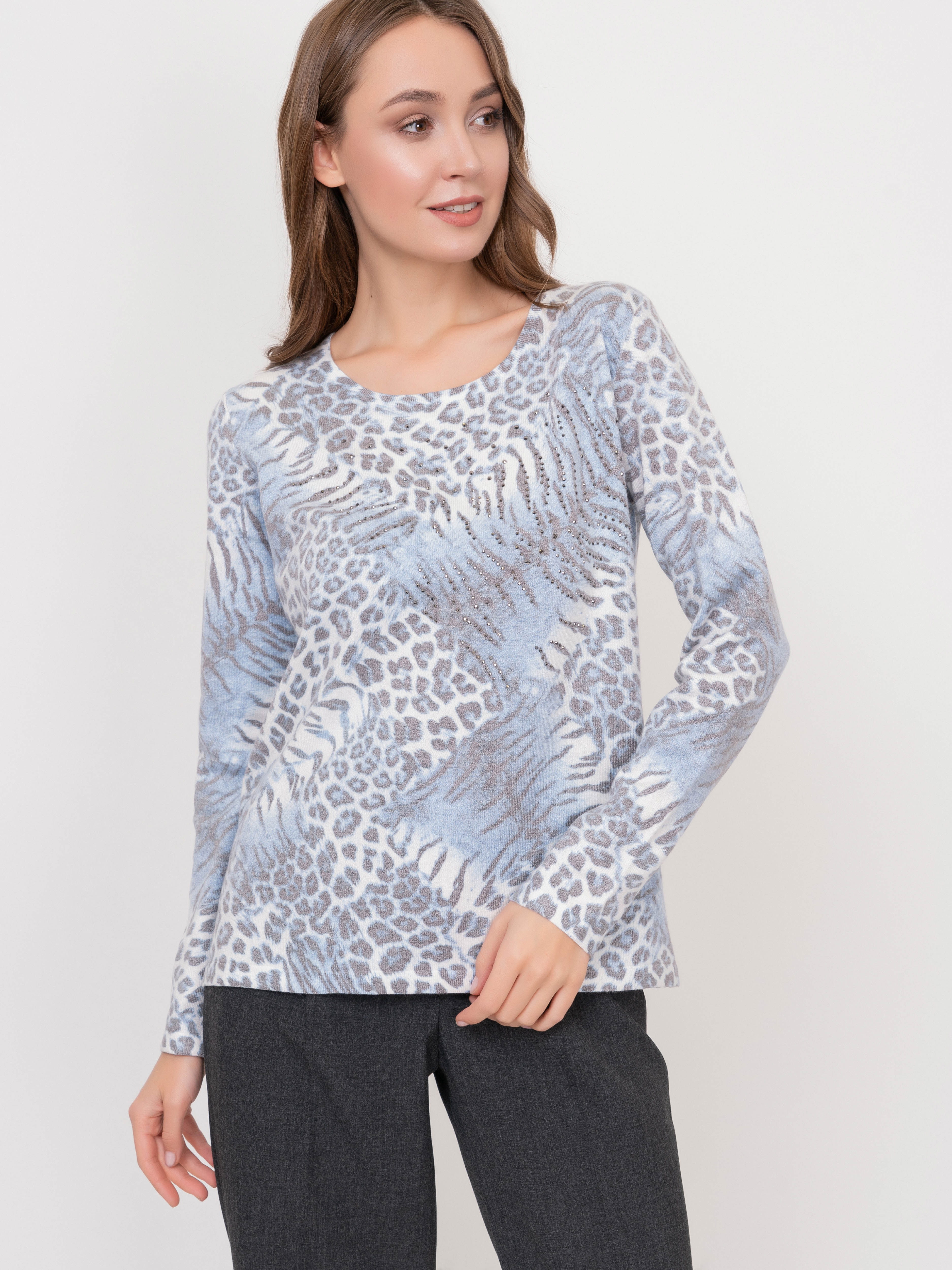 ЭKH656H20/20-02 Джемпер Leo&Ugo