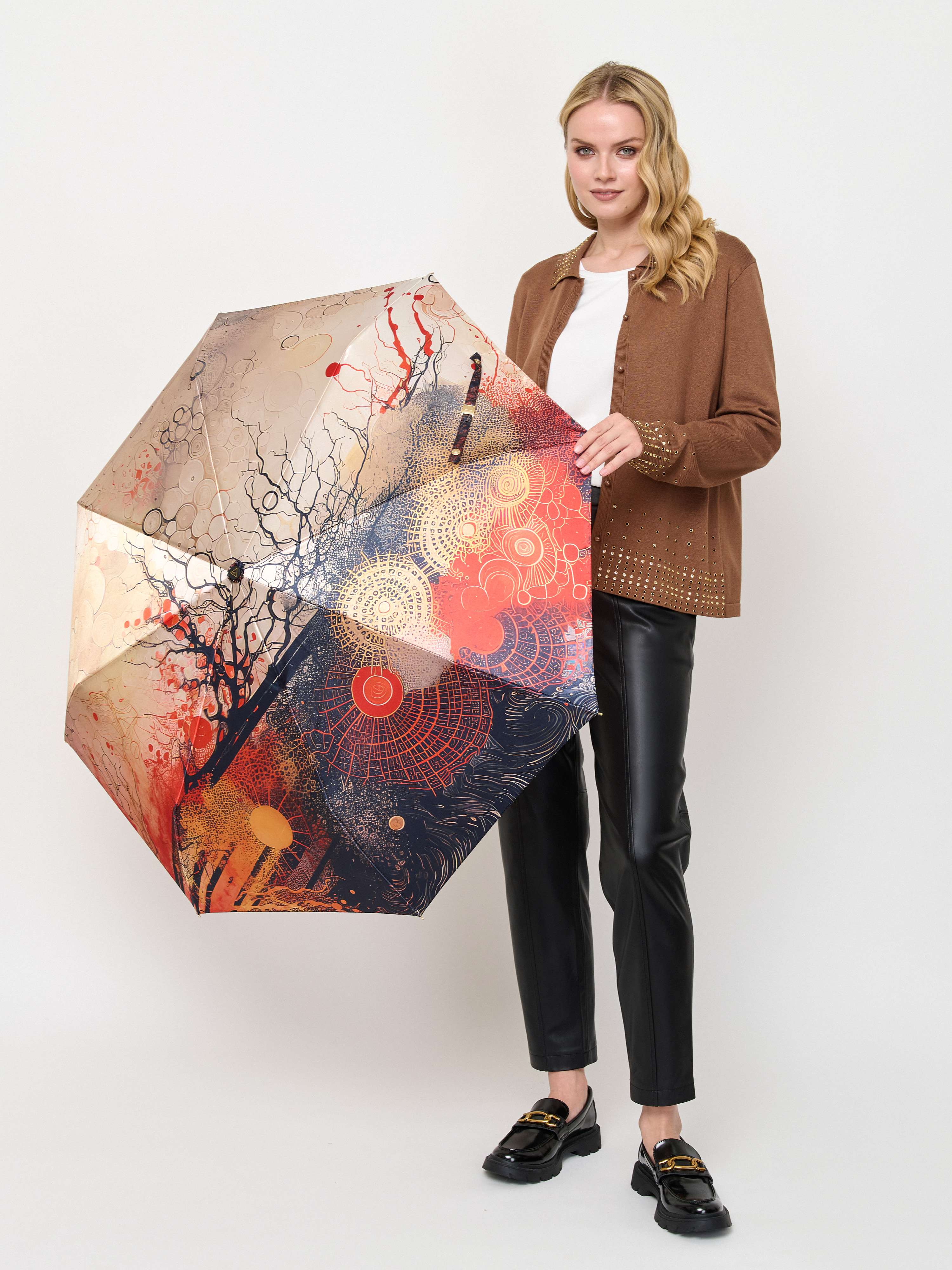 ЭUFS0084-4/24-02 Зонт A.Fabretti