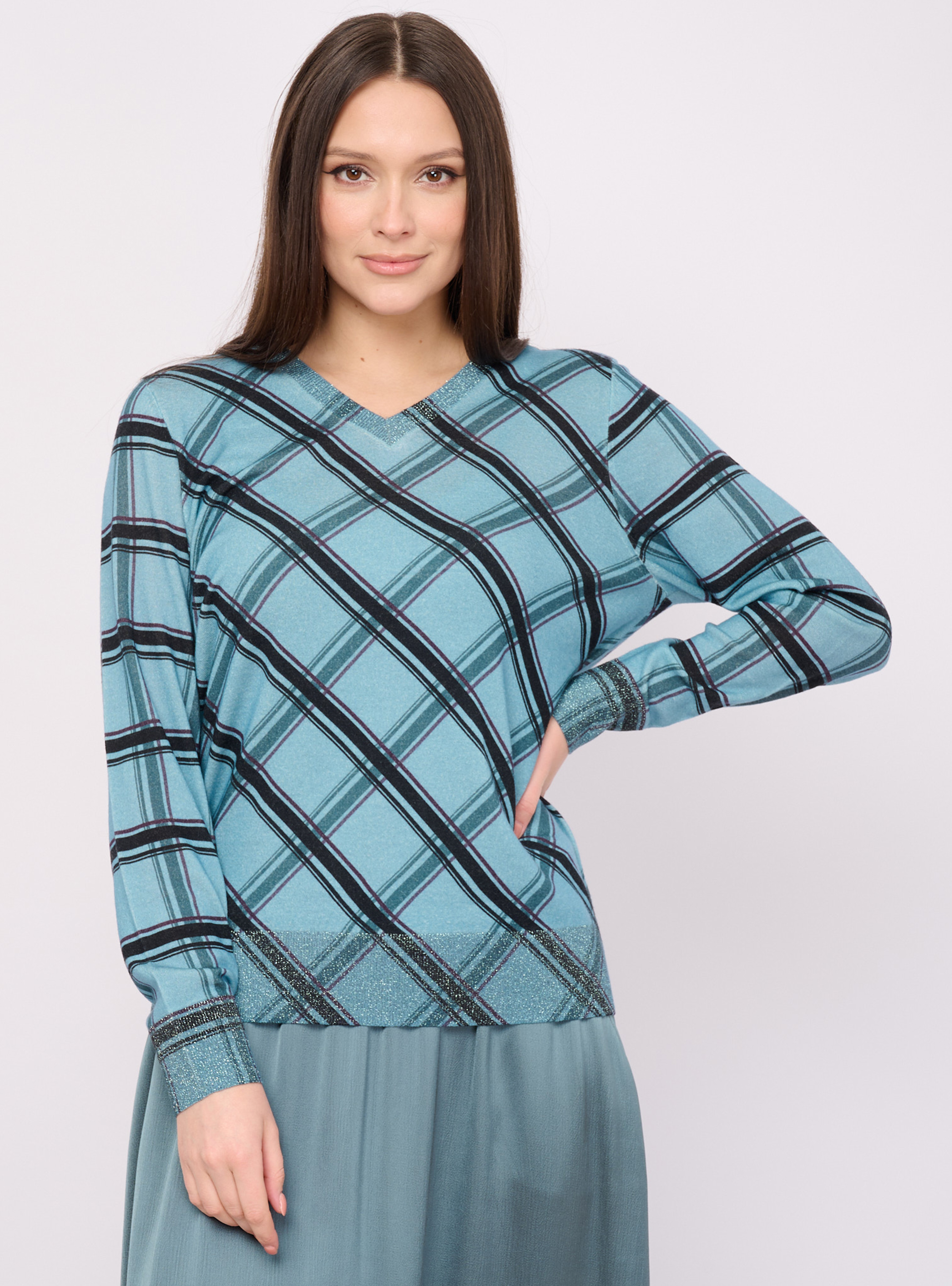 5110-227/26-02 Пуловер вязаный Franco Vello