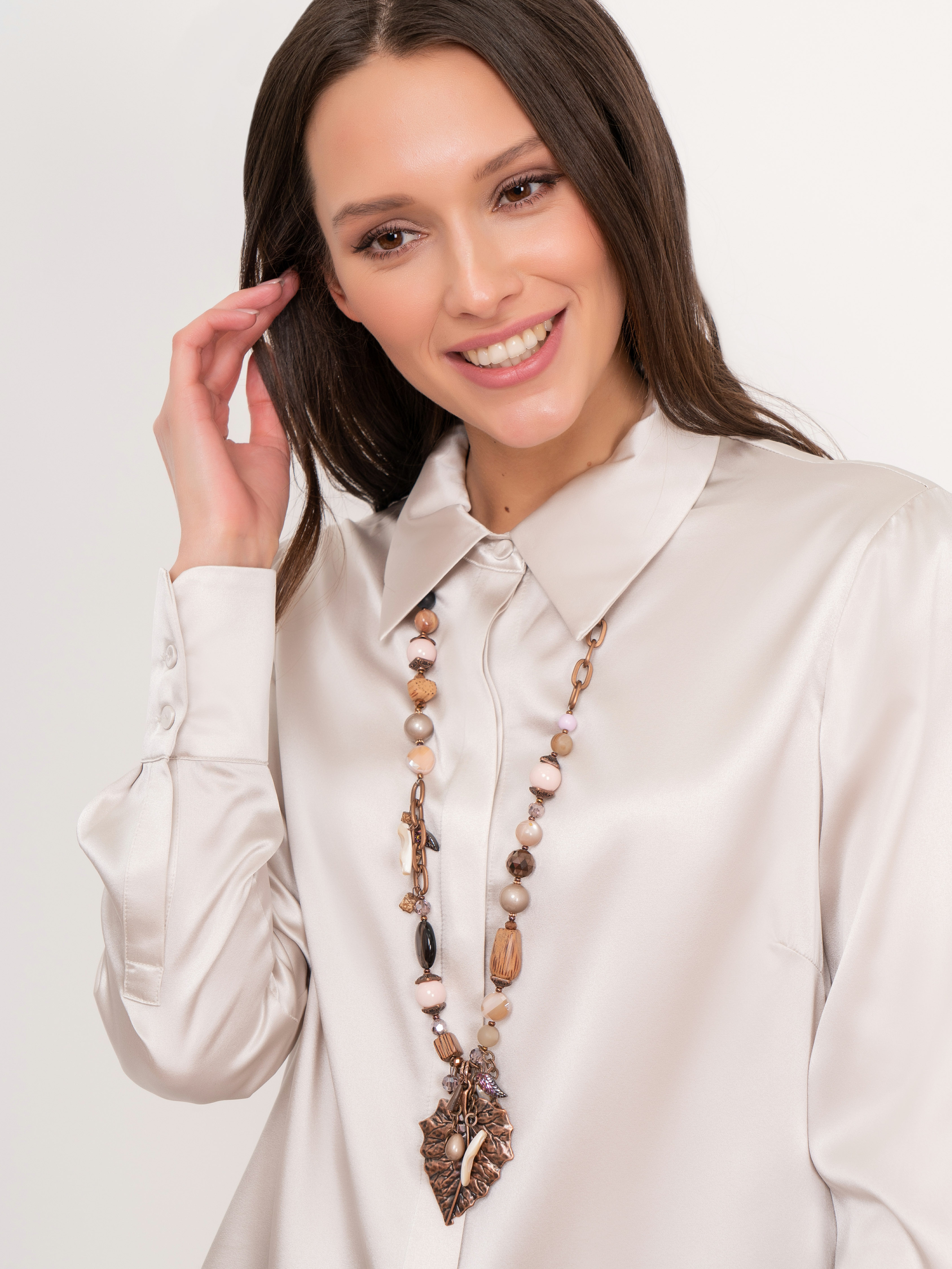 347880/21-02 Колье Очарованная тайна Ярославна