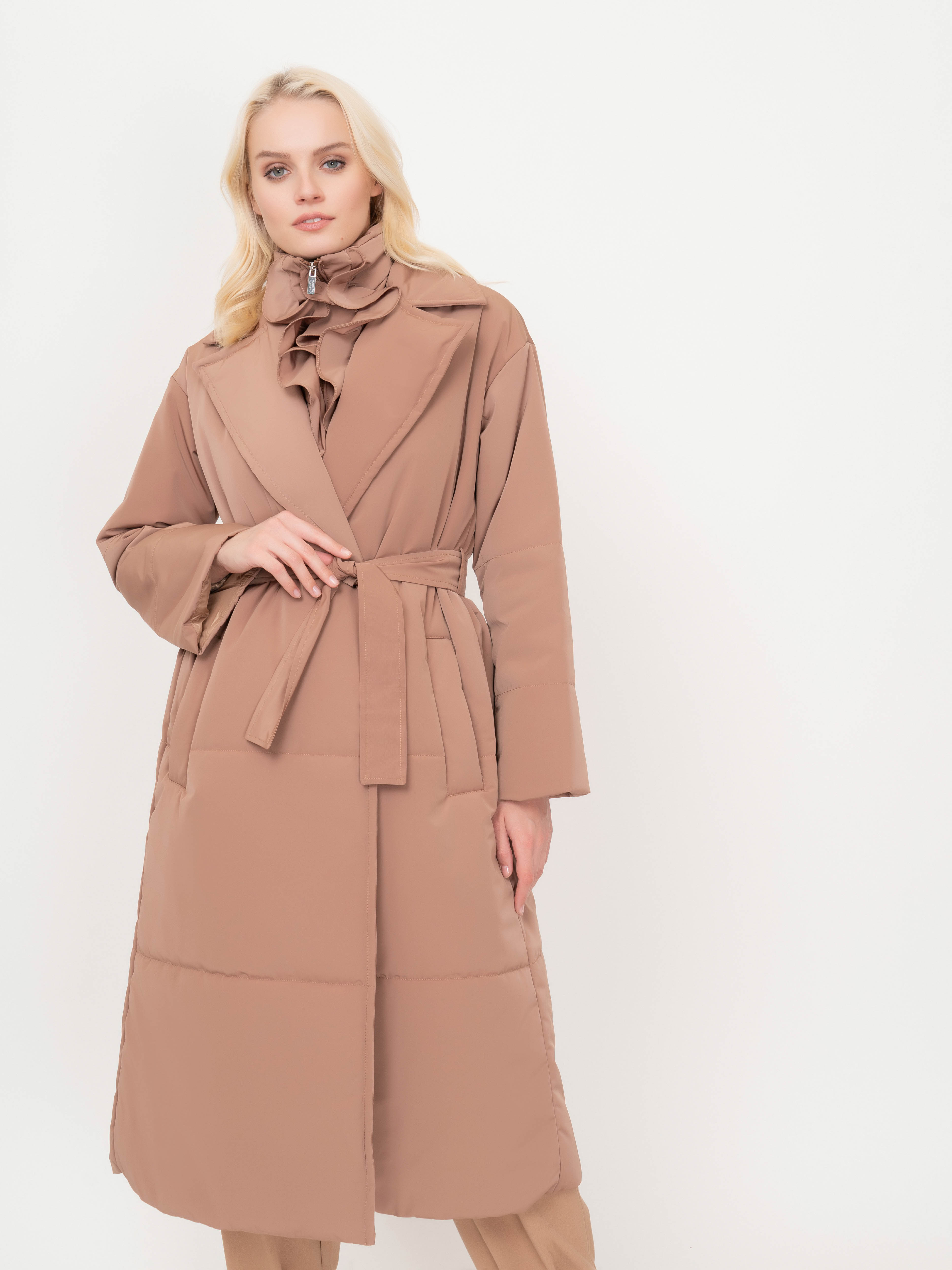 Э34960909 BOZEN/20-02 Пальто (пуховик) Marella