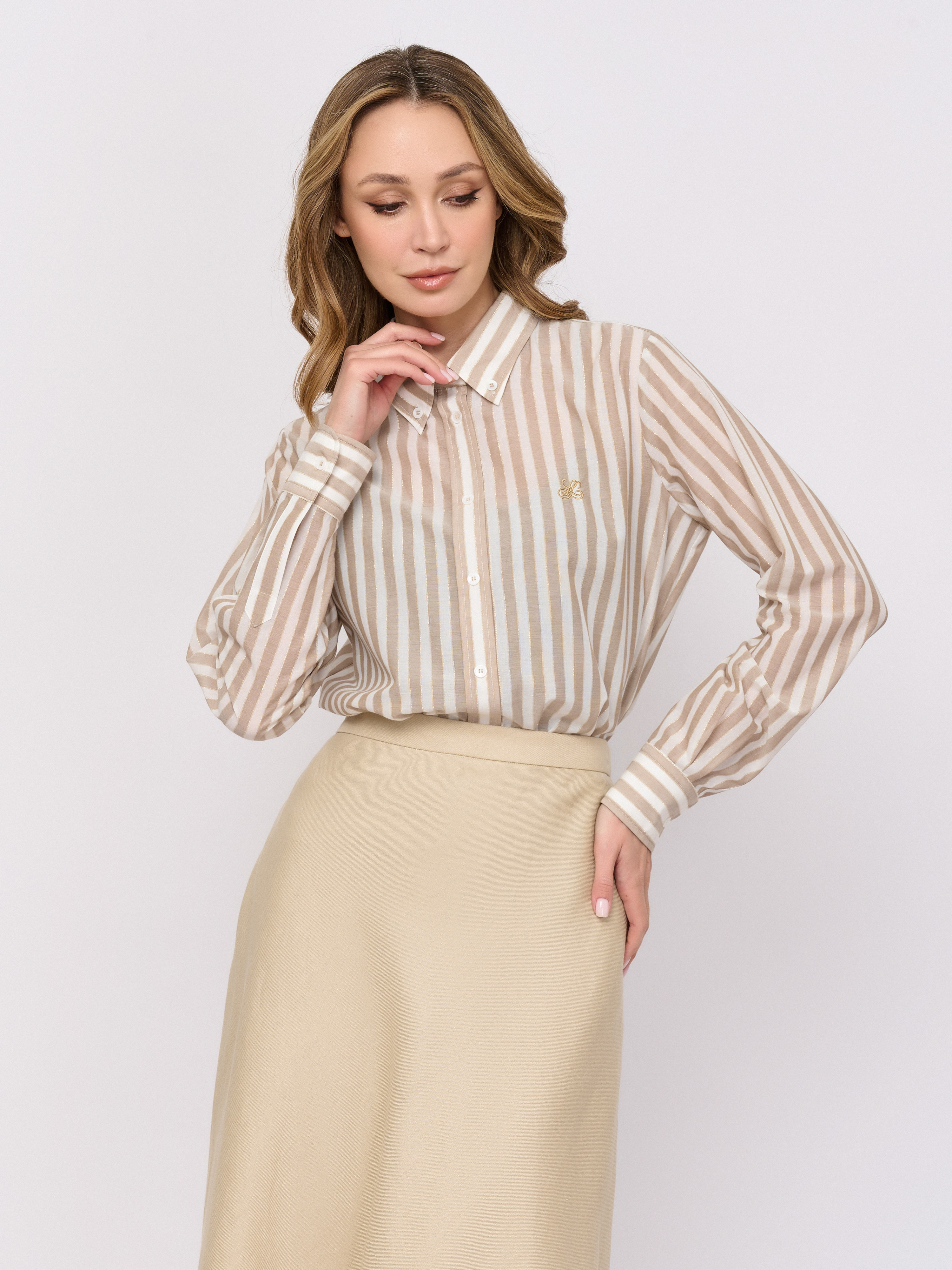 С BARRA/м/26-01 Блуза Luisa Spagnoli