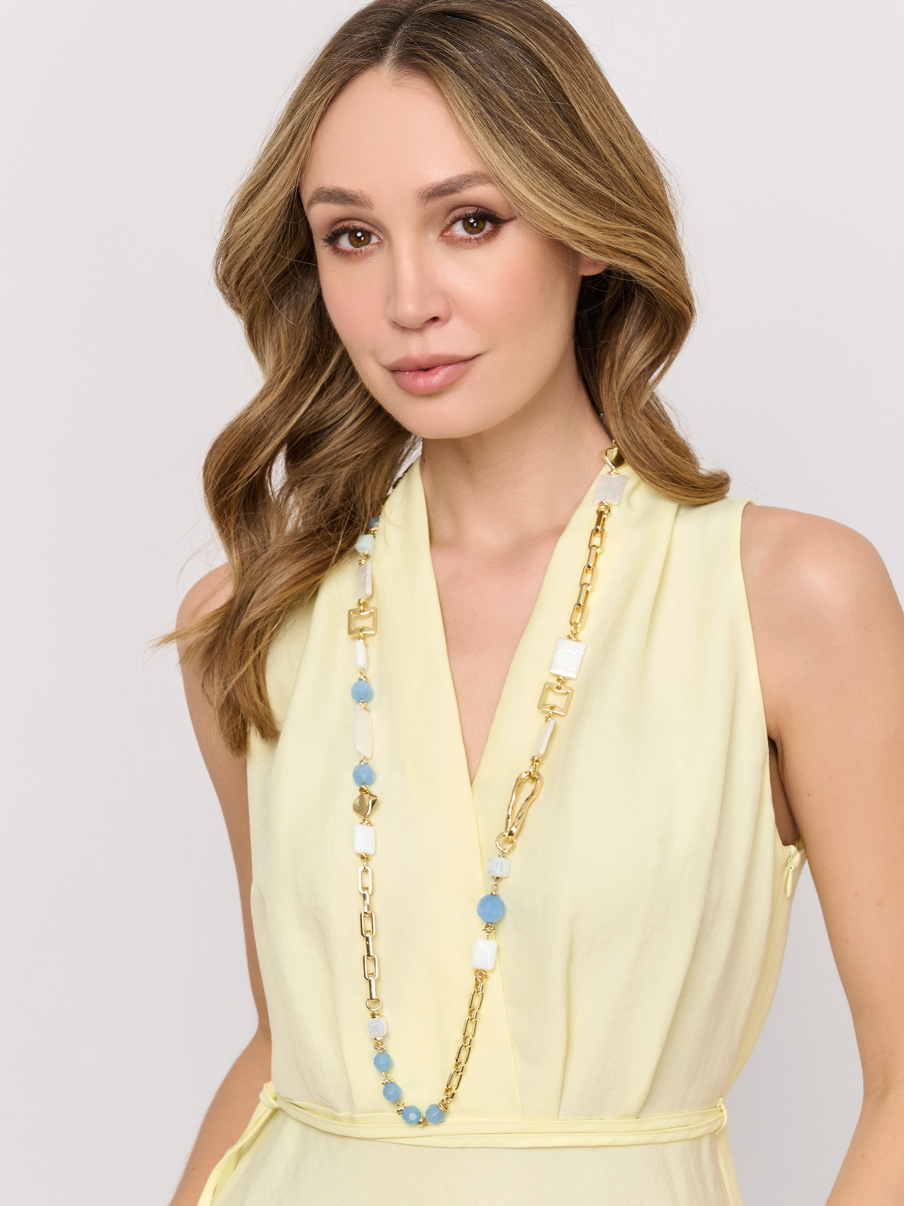 C494287/26-01 Колье Седьмое небо Franco Vello&Ярославна