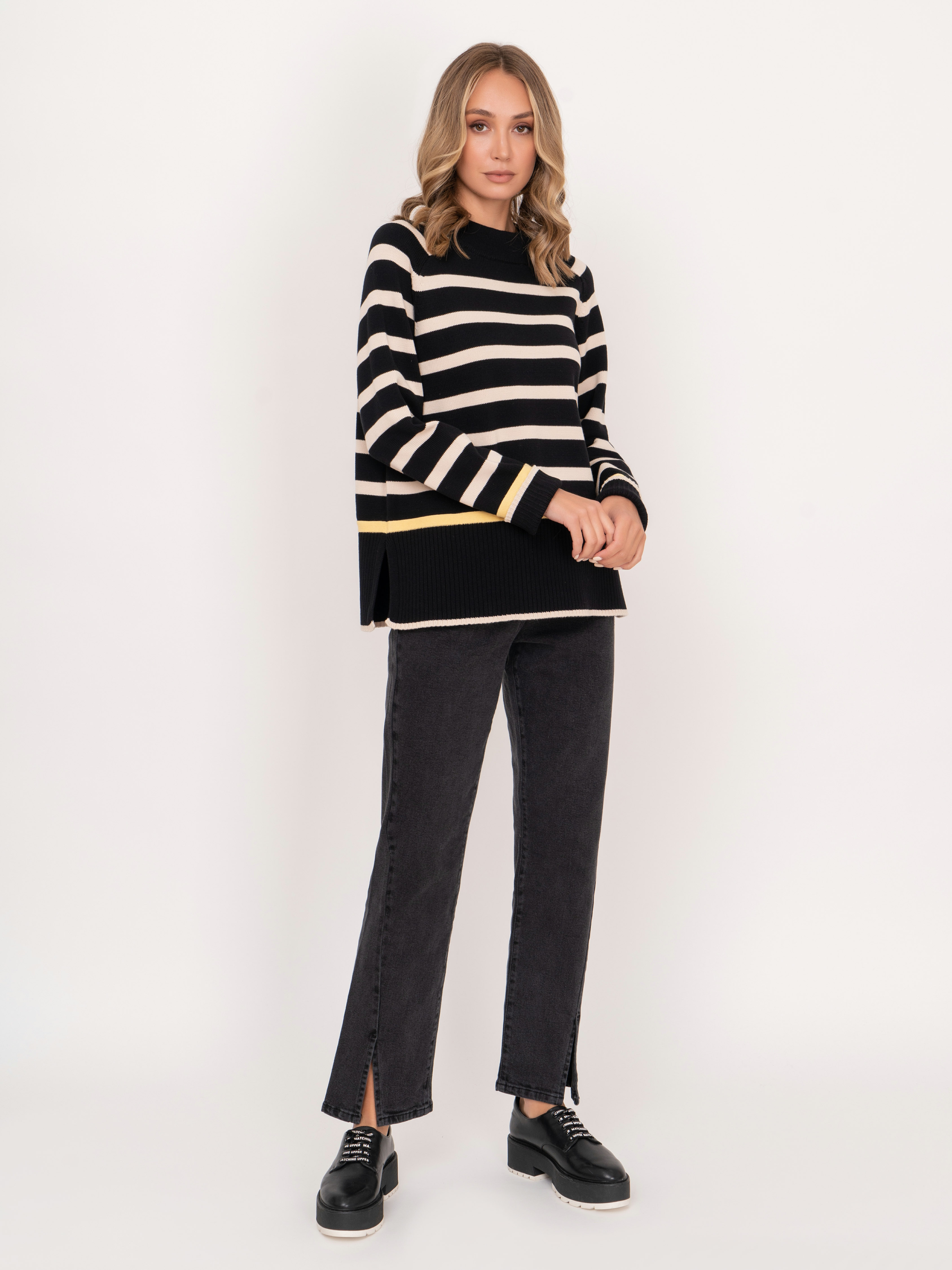 Э7261-223/22-02 Брюки джинсовые Franco Vello