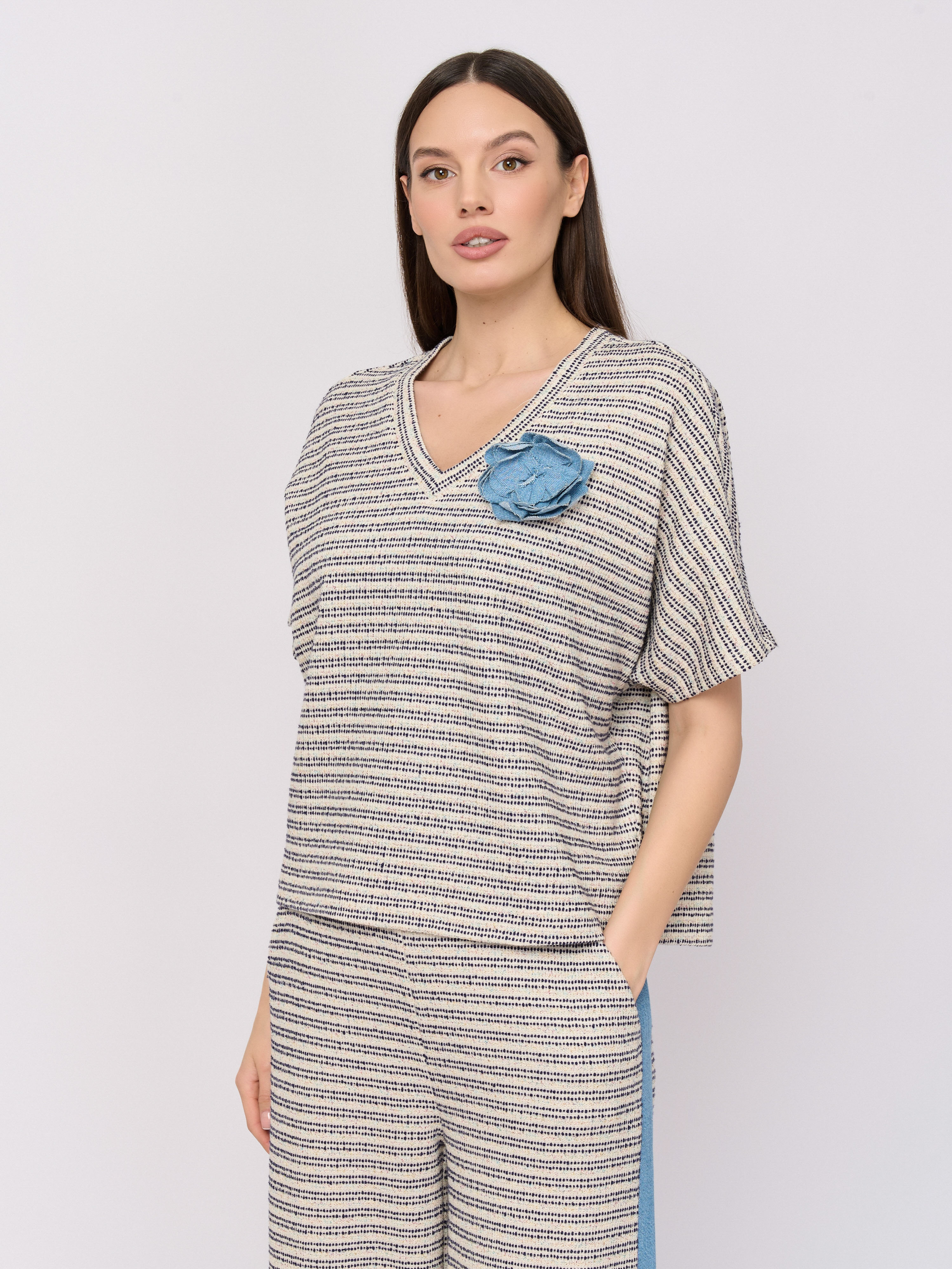 С61-5599-8618/м/26-01 Пуловер Elisa.And.Me