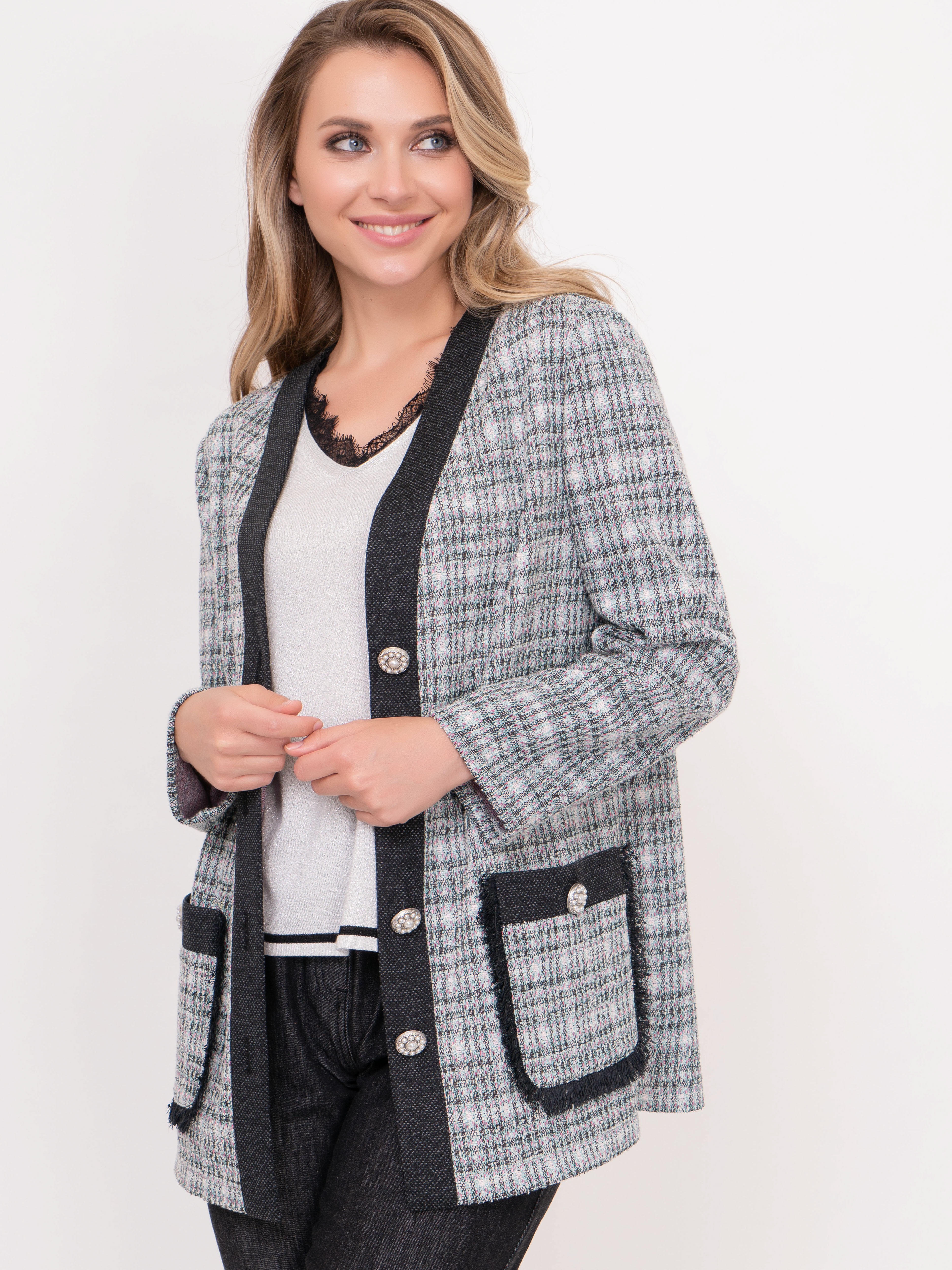 Э6022-221/20-02 Жакет Franco Vello