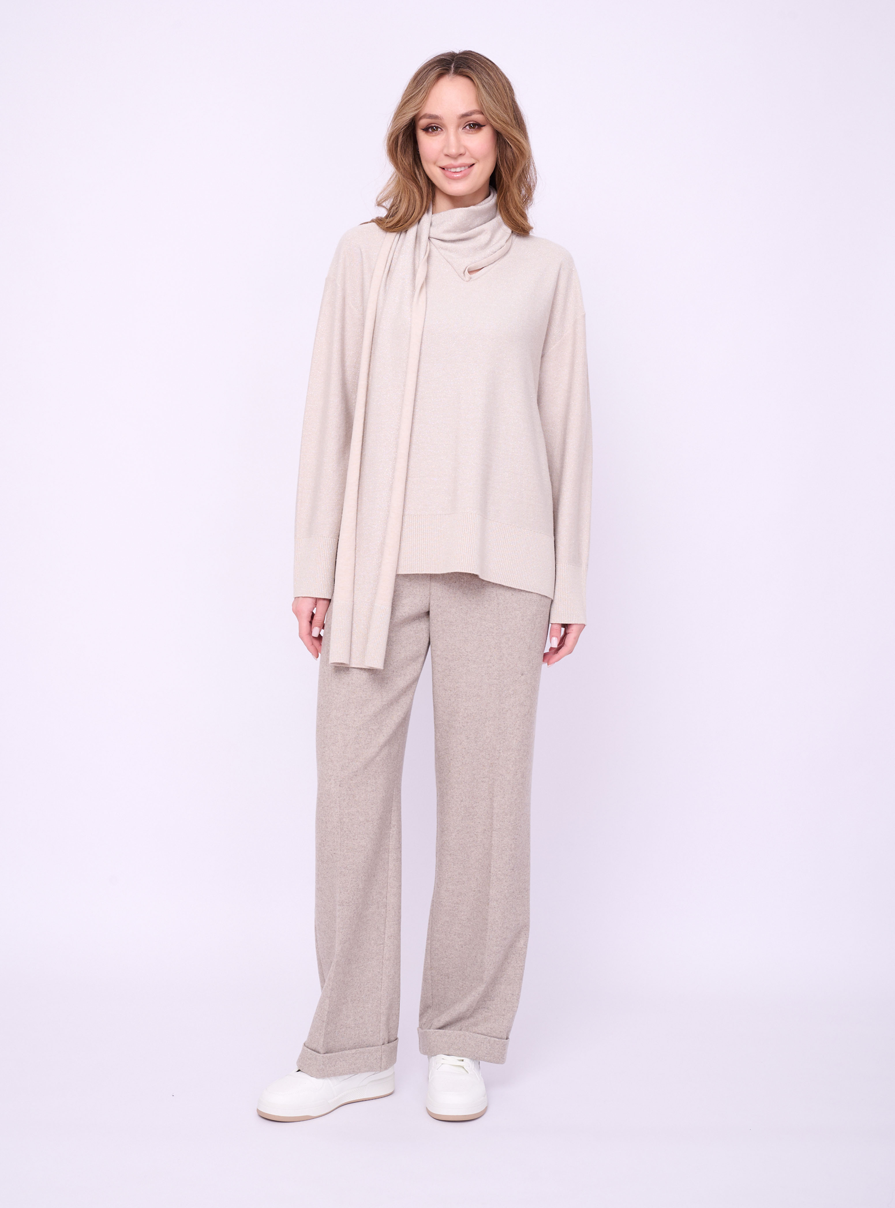 5062-227/26-02 Джемпер вязаный Franco Vello