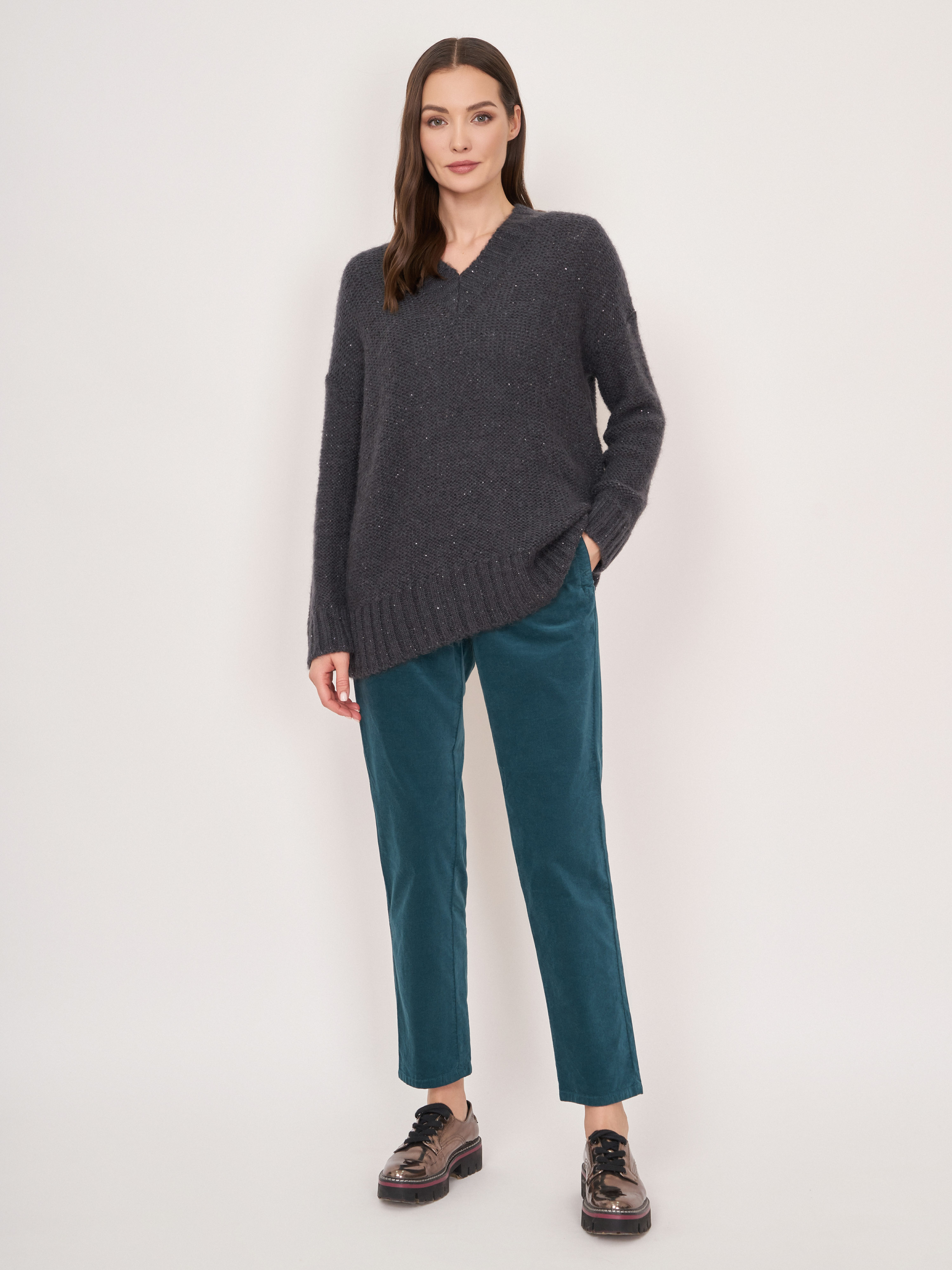 Э1935/609/22-02 Брюки вельветовые Zerres