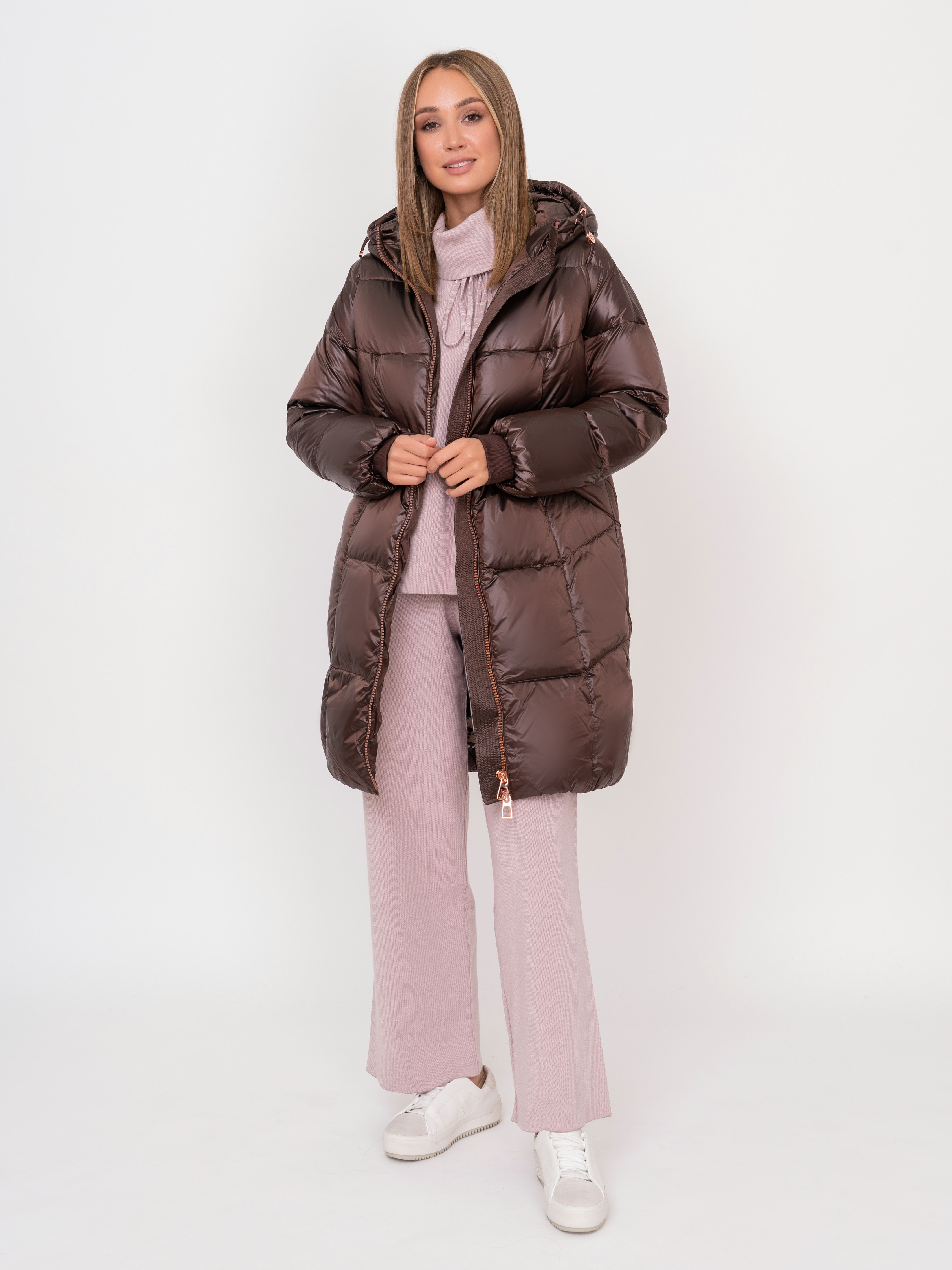 Э3190-222/м/21-02 Пальто утепленное Franco Vello