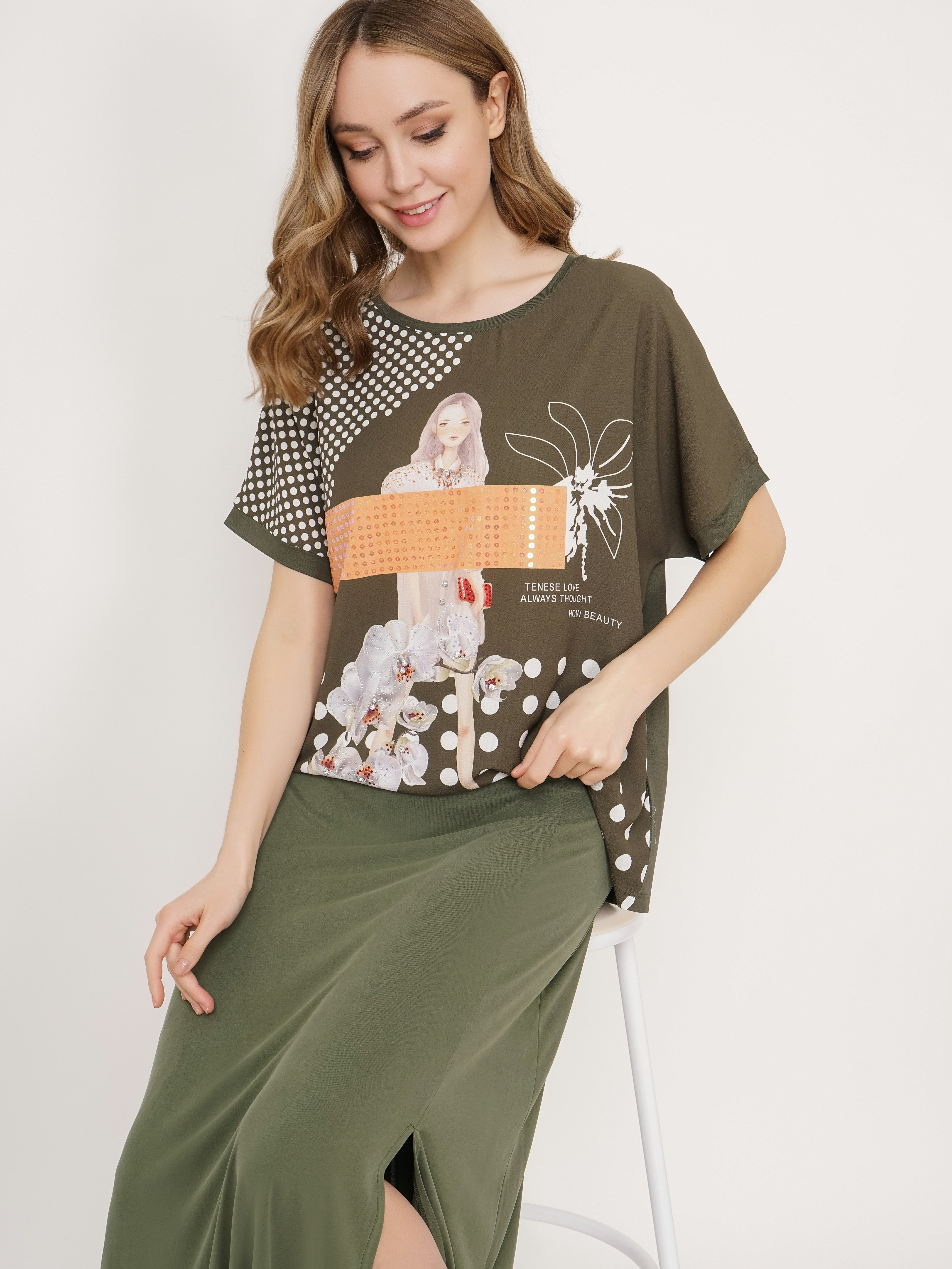 Э5218/22-01 Блузка Felicita