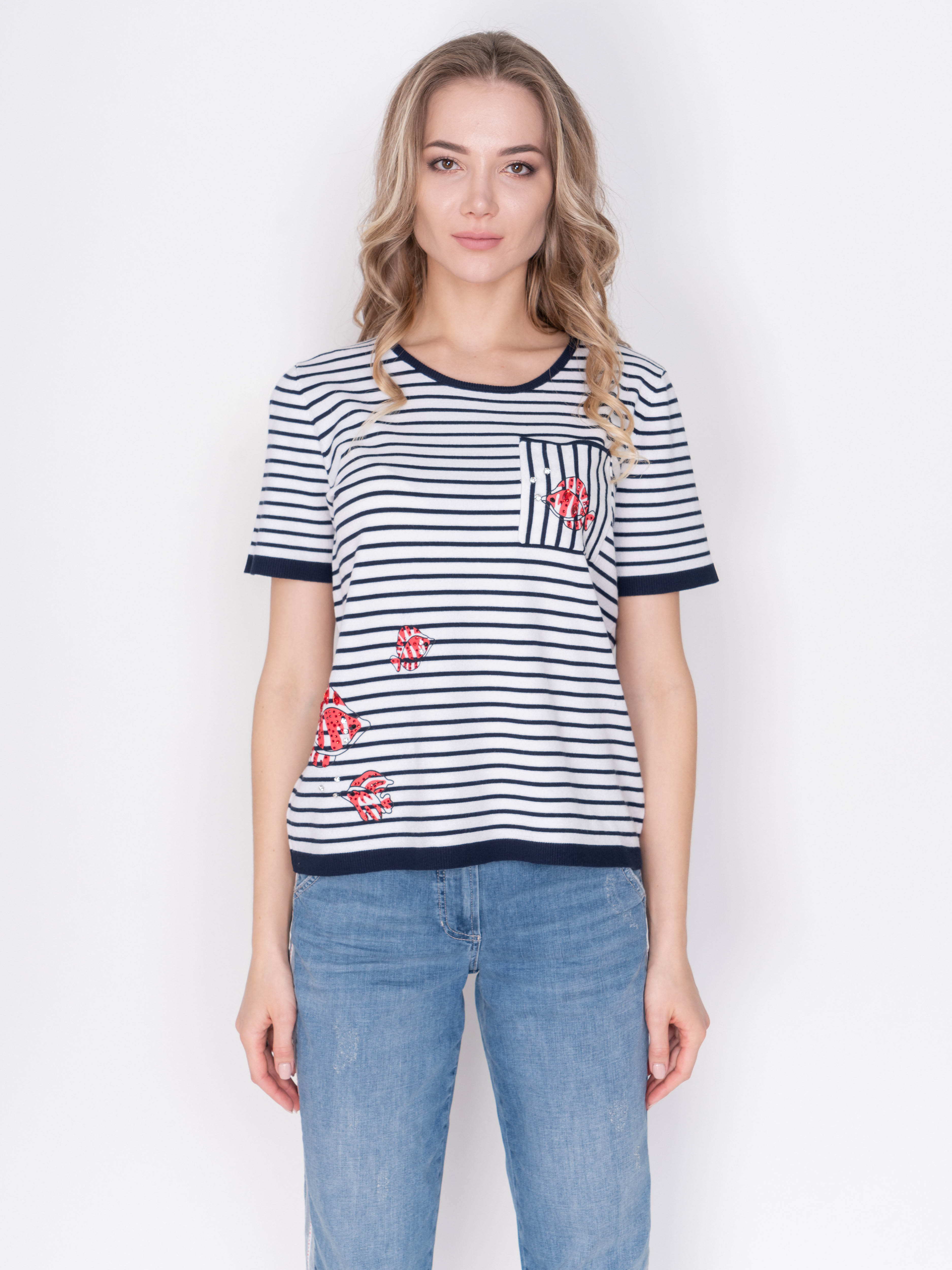 ЭBE411/19-01 Джемпер Leo&Ugo