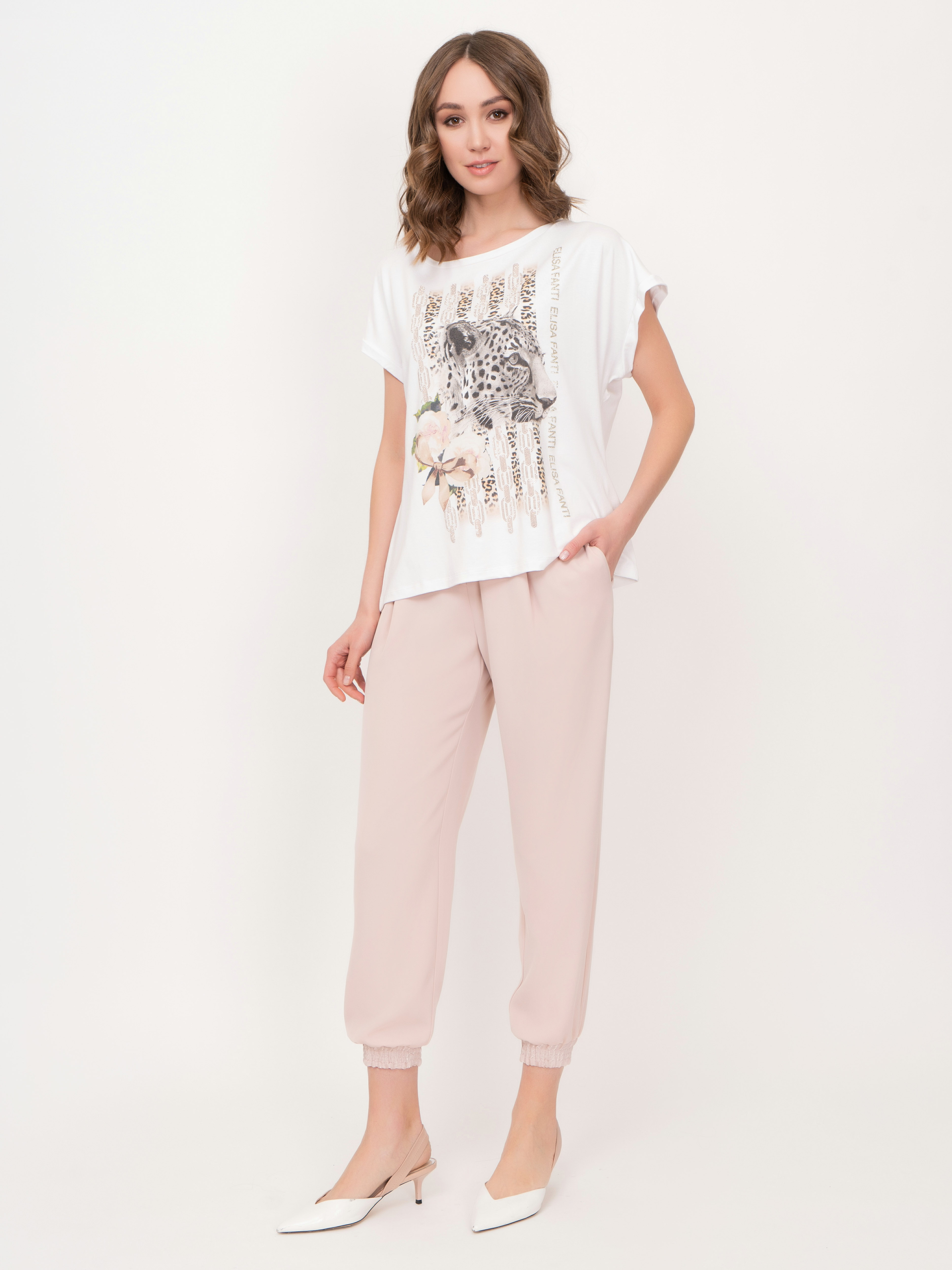 Э1P034/21-01 Брюки Elisa Fanti