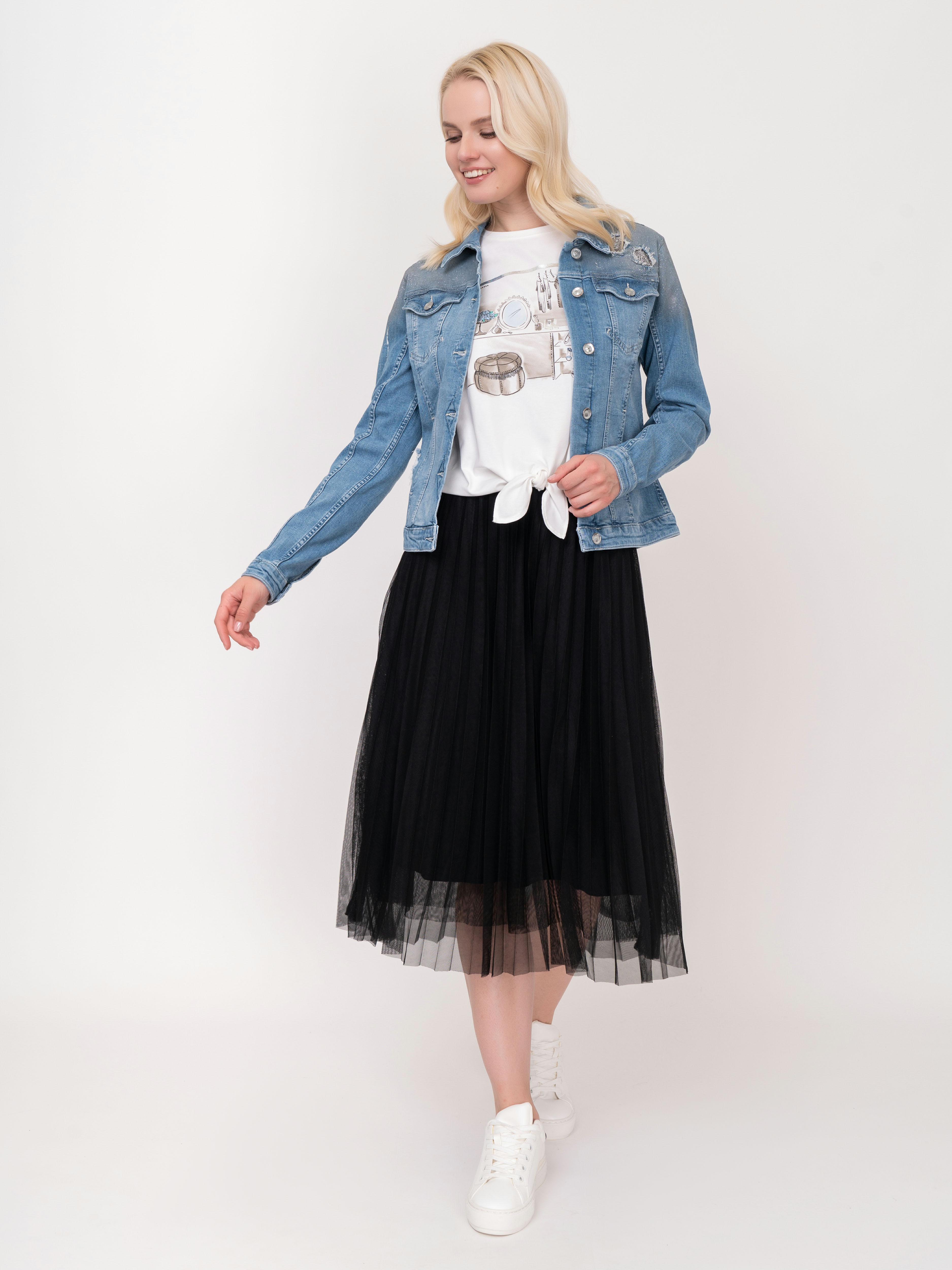 Э406173/21-01 Куртка джинсовая Monari