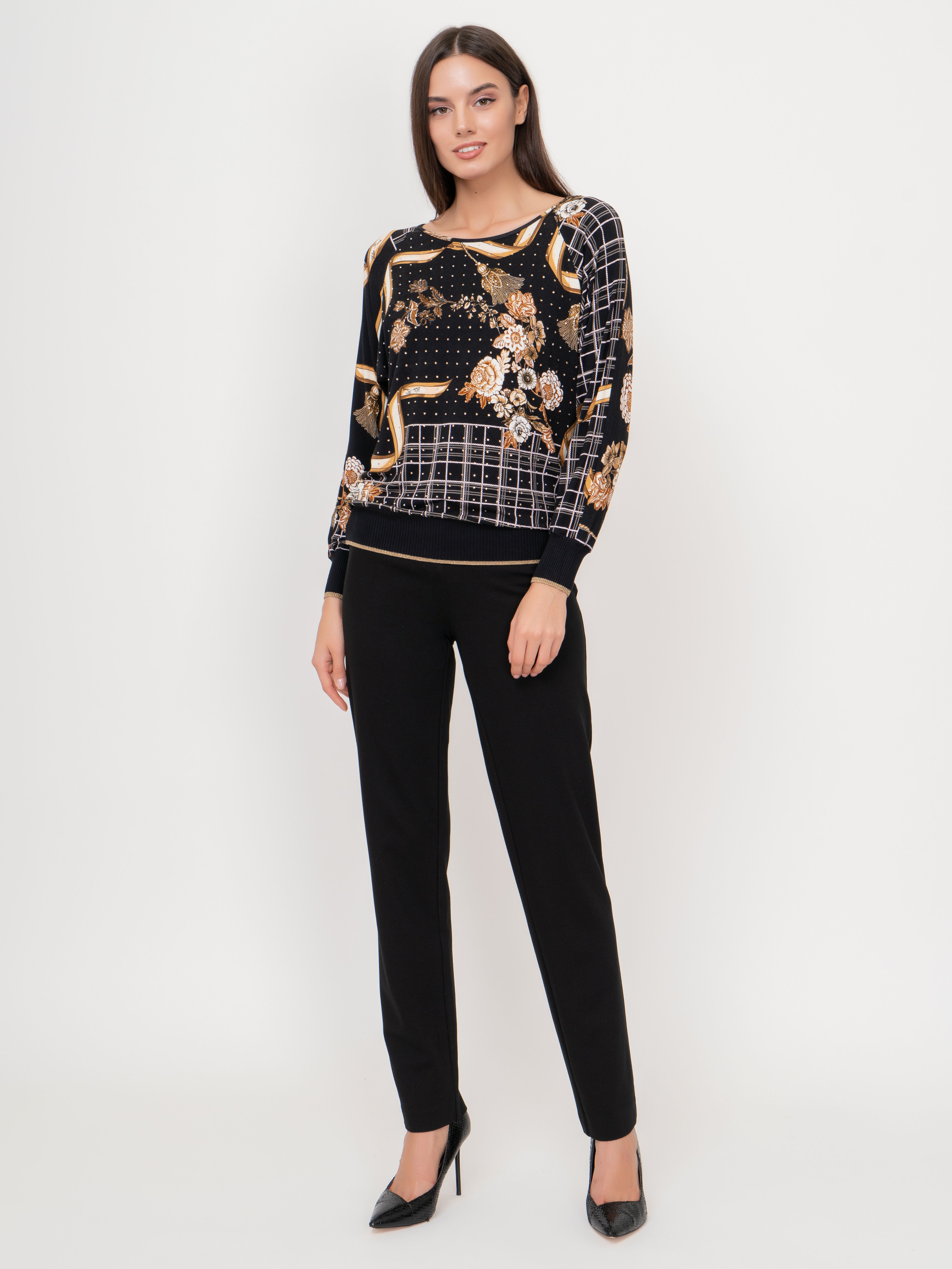 Э5P101/SR/20-02 Брюки Elisa Fanti