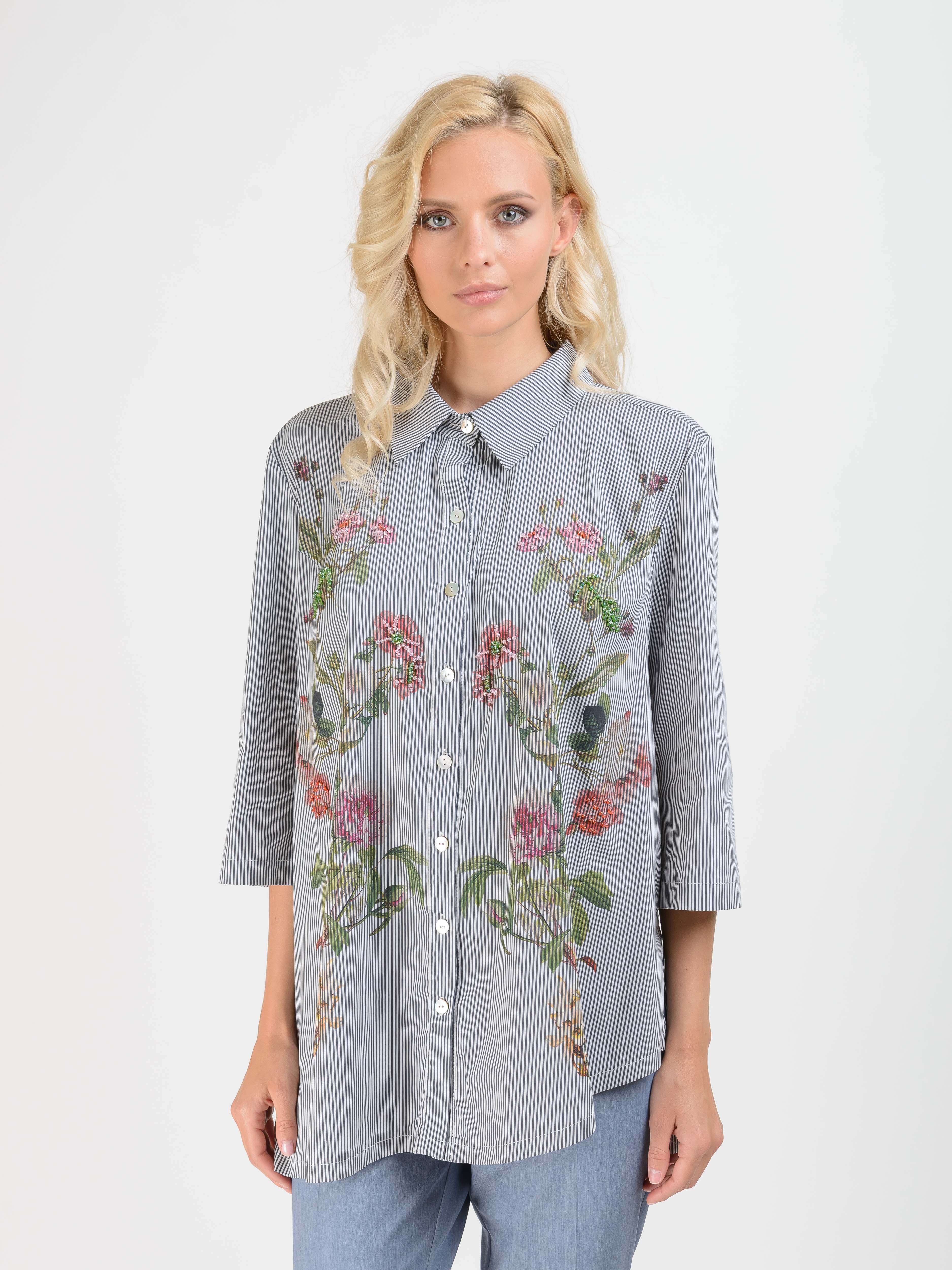 Э12135-S19/19-01 Блуза Franco Vello