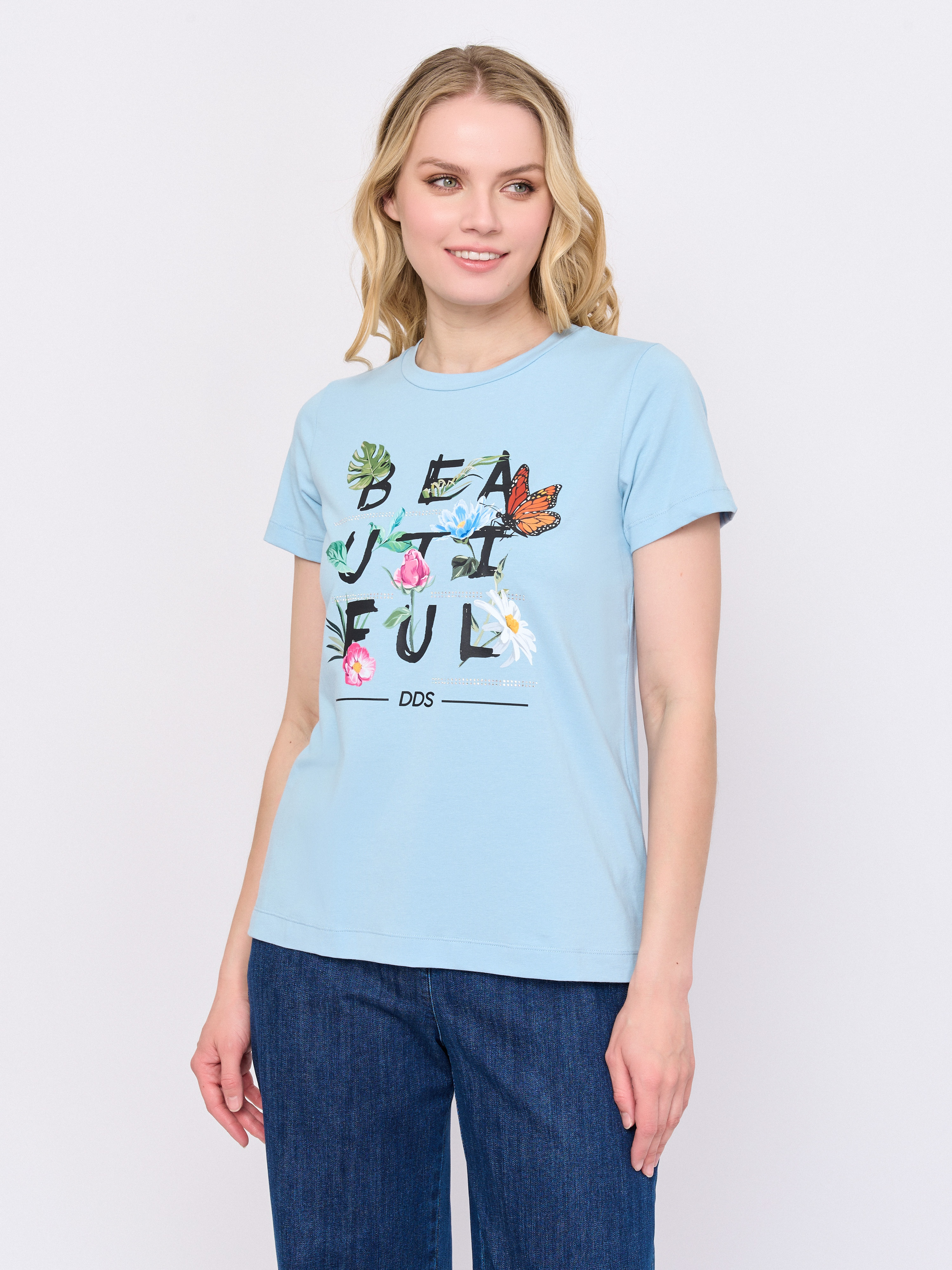 Э25D3932/м/25-01 Футболка Donne da Sogno