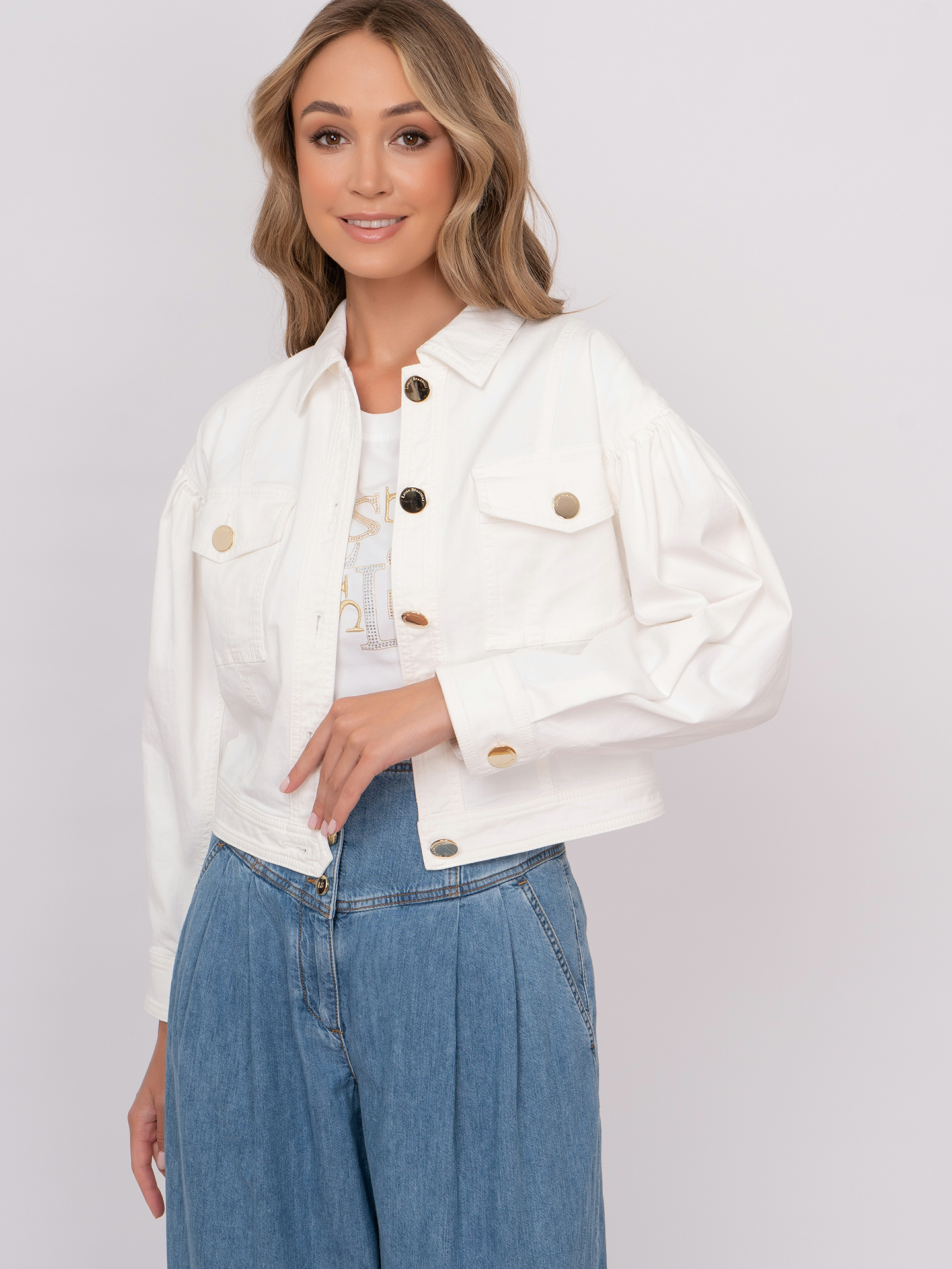 ЭVERBENA/22-01 Куртка джинсовая Luisa Spagnoli