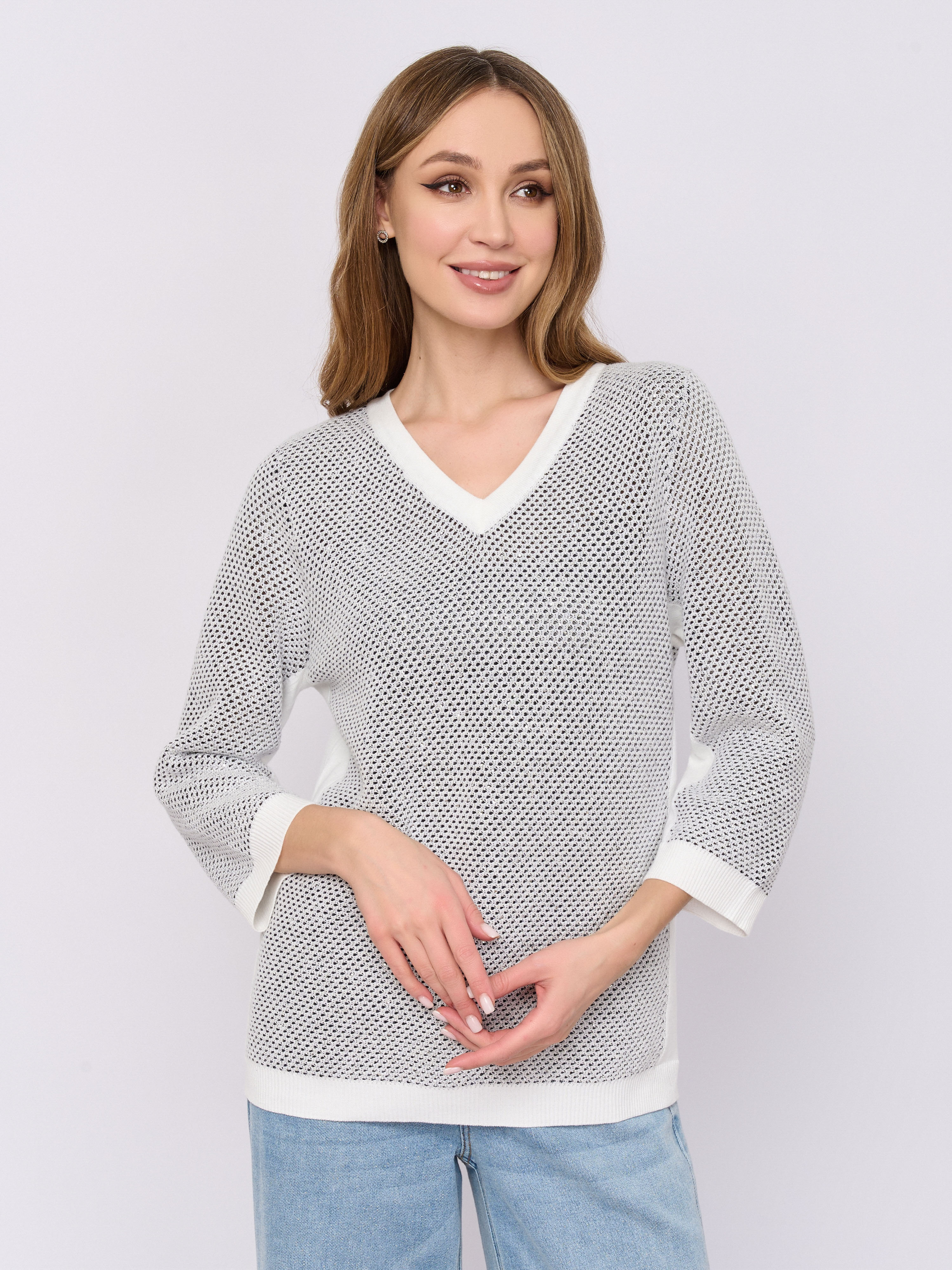 Э5979-126/м/26-01 Пуловер Franco Vello