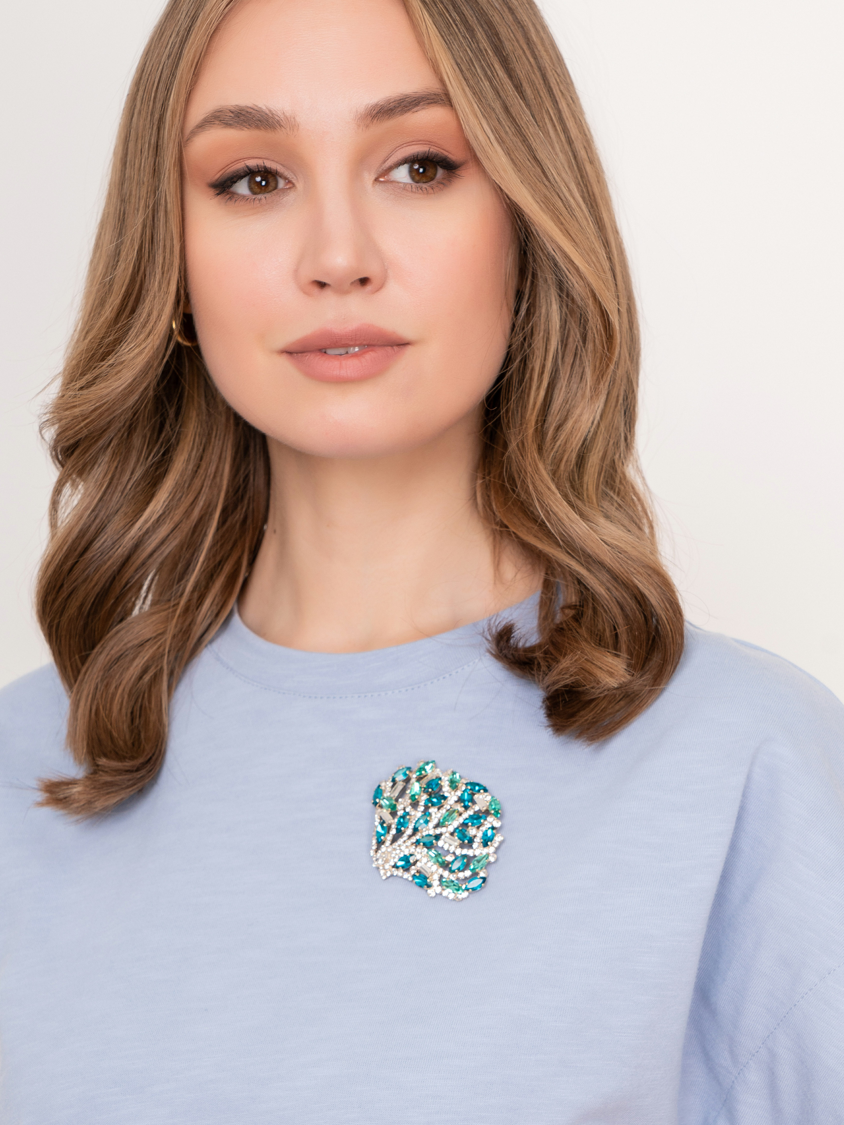 NIRVI/22-01 Брошь Luisa Spagnoli