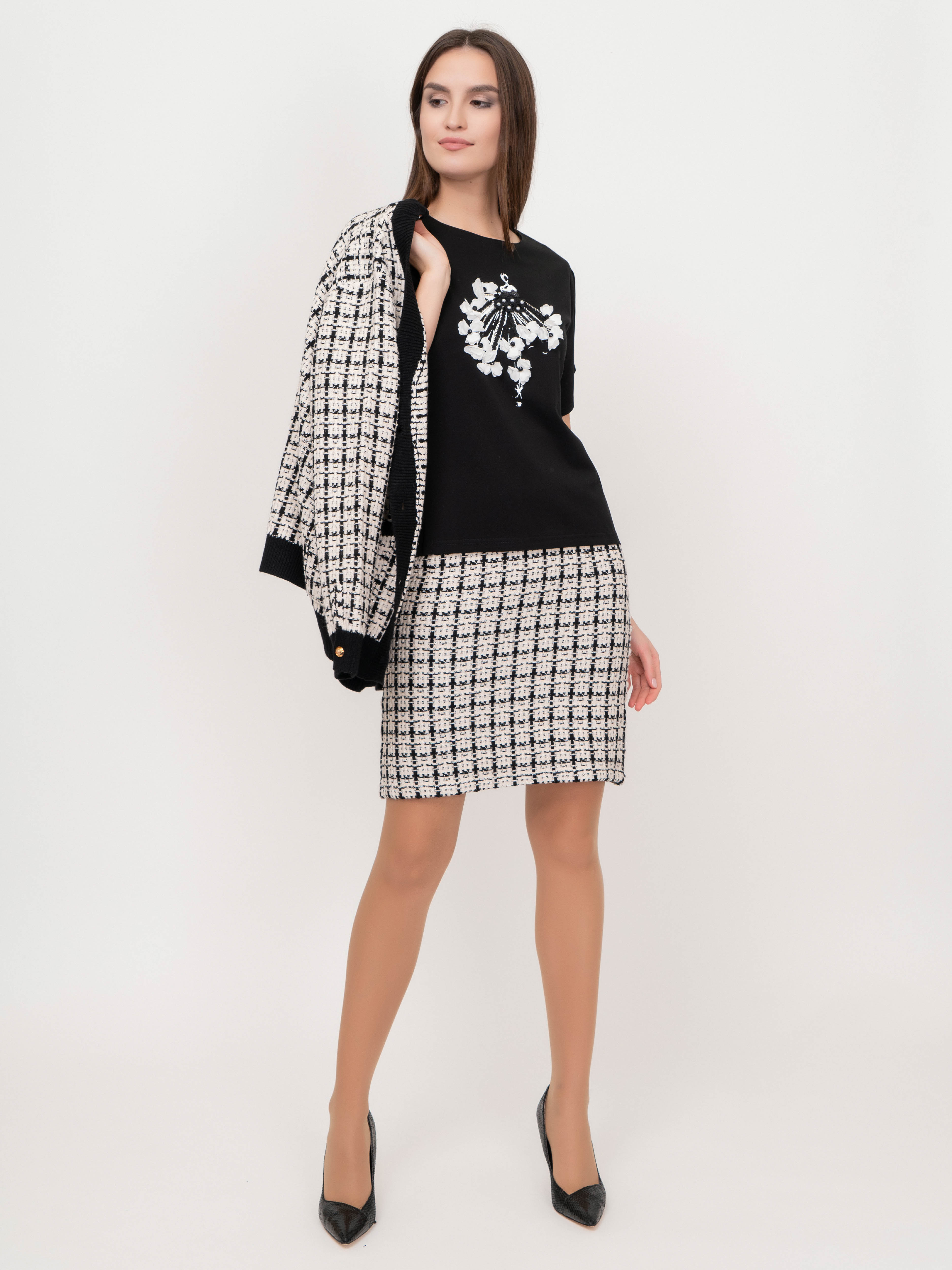 ЭQH706H20/20-02 Юбка Leo&Ugo